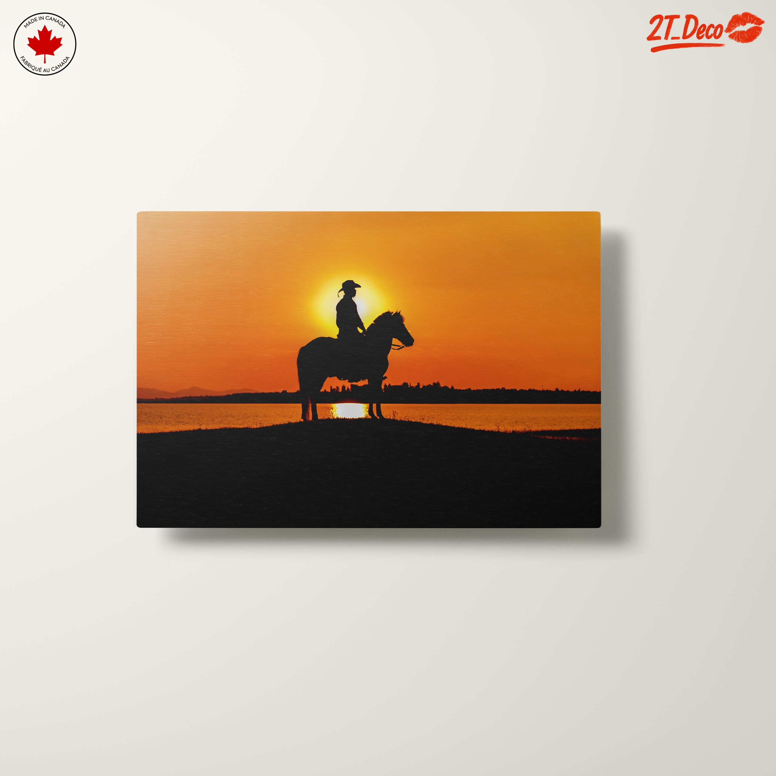 Silhouette of a Horse at Sunset - Image 10