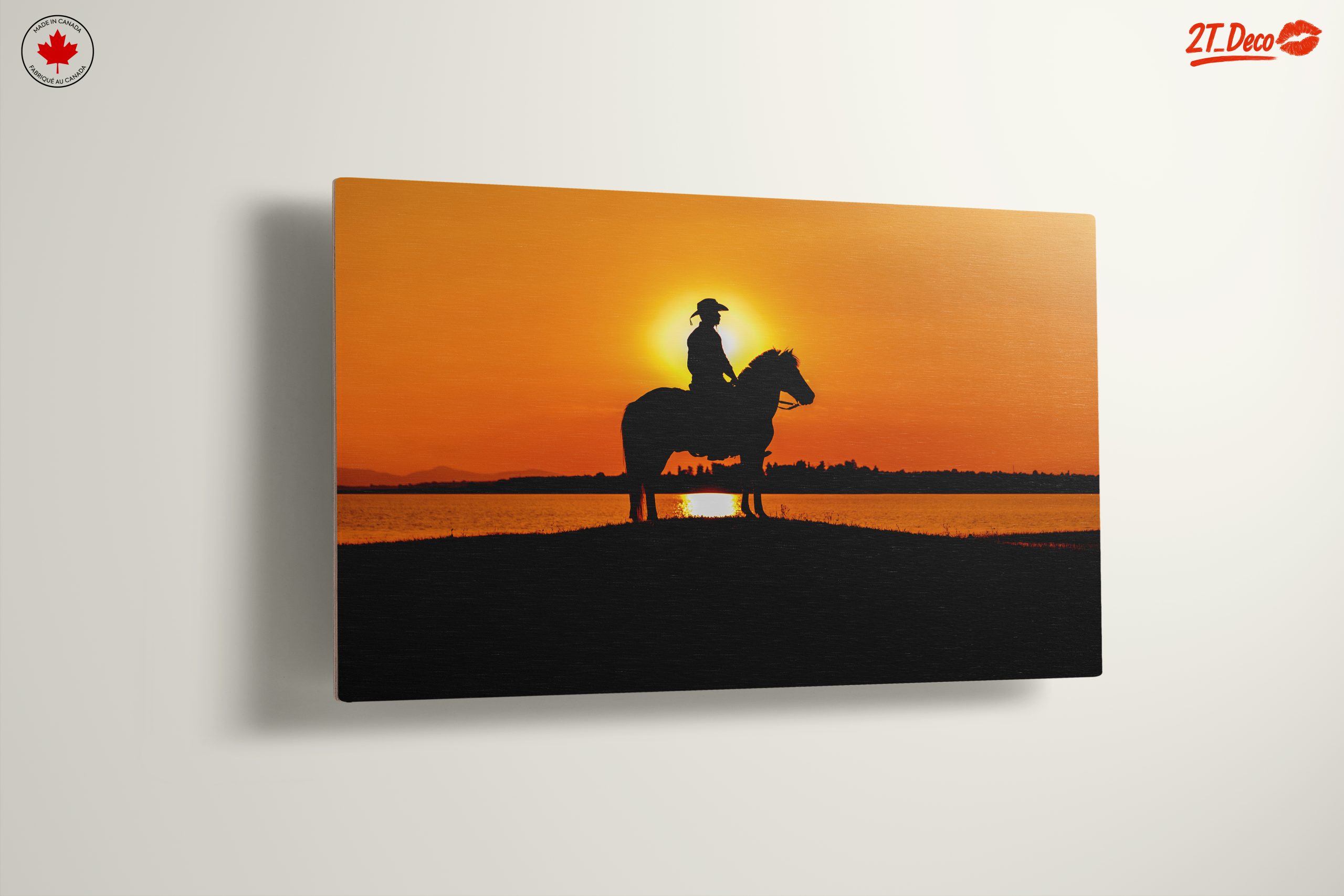 Silhouette of a Horse at Sunset - Image 13