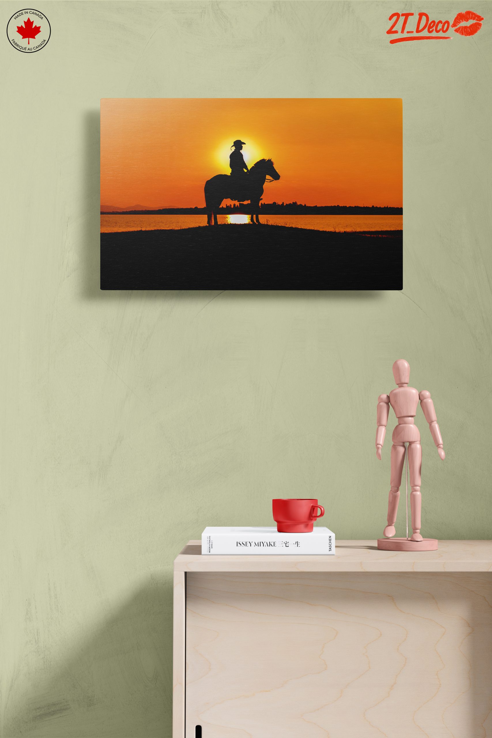 Silhouette of a Horse at Sunset - Image 14