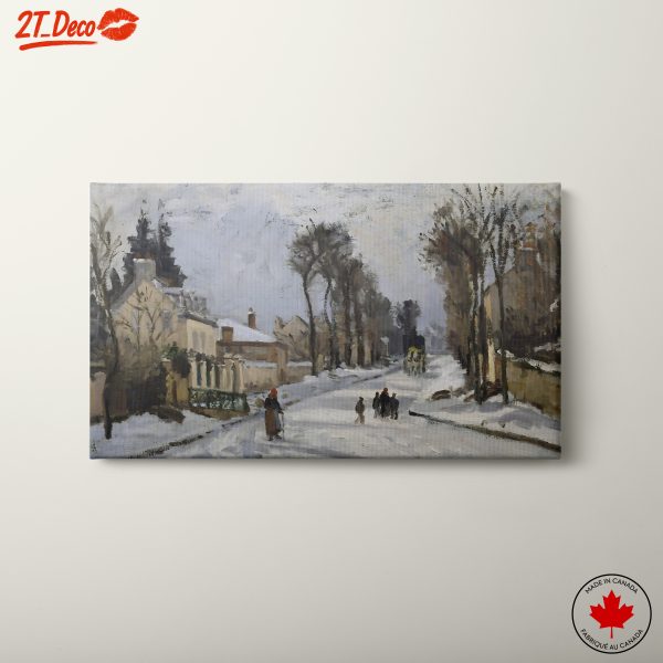 Winter Landscape with Figures in the Snow