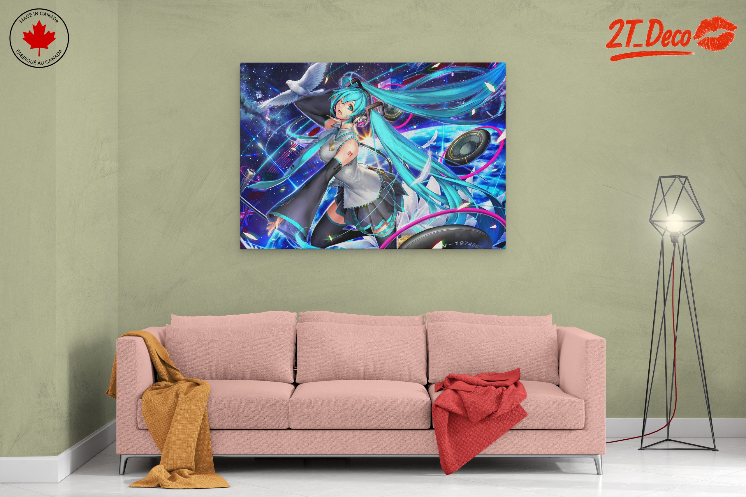 Vocaloid Character in Cosmic Surroundings - Image 2