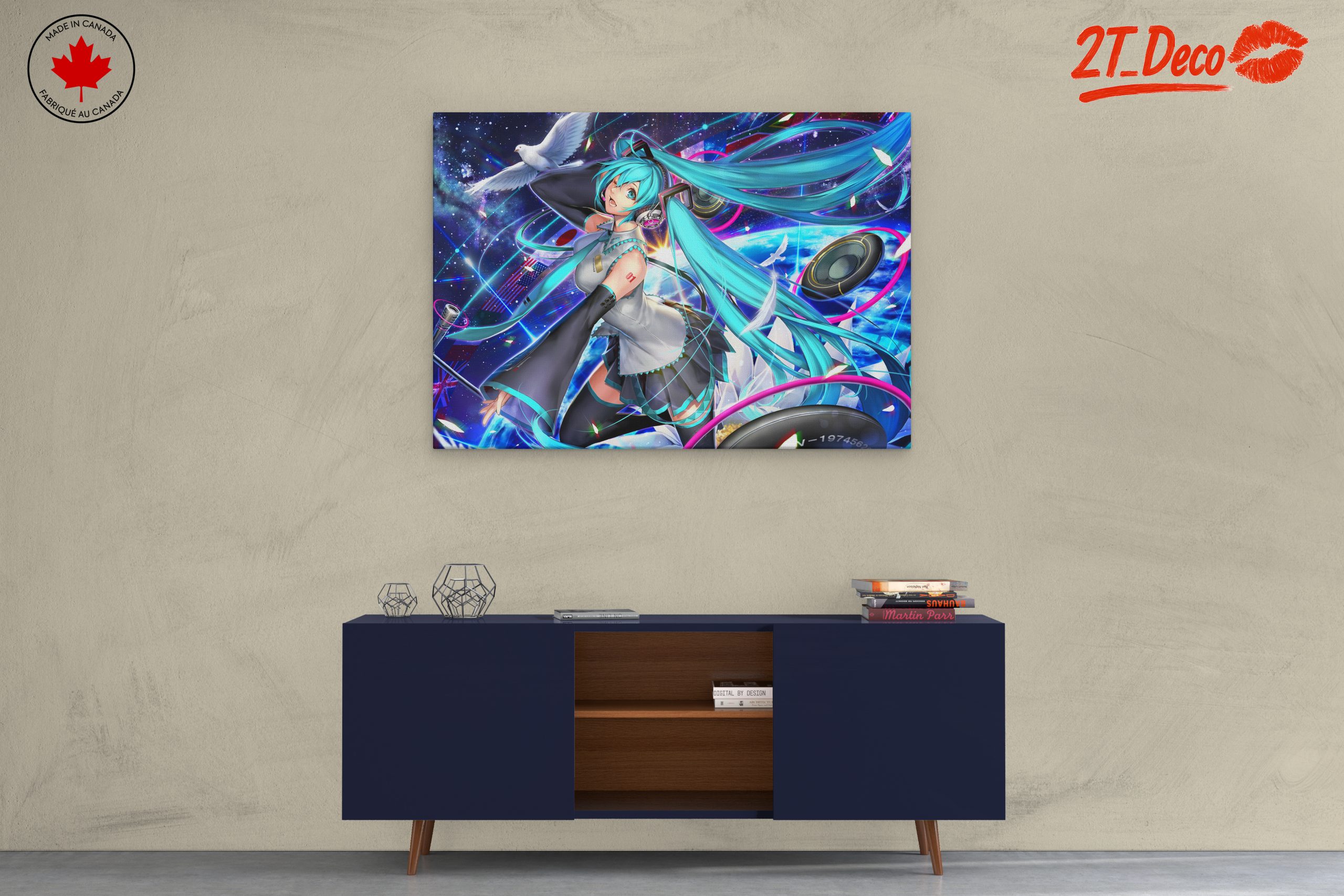 Vocaloid Character in Cosmic Surroundings - Image 3
