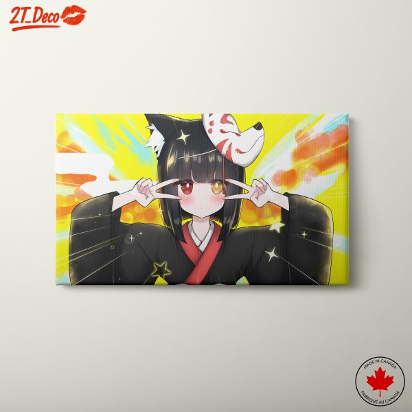 Anime Character in Traditional Attire