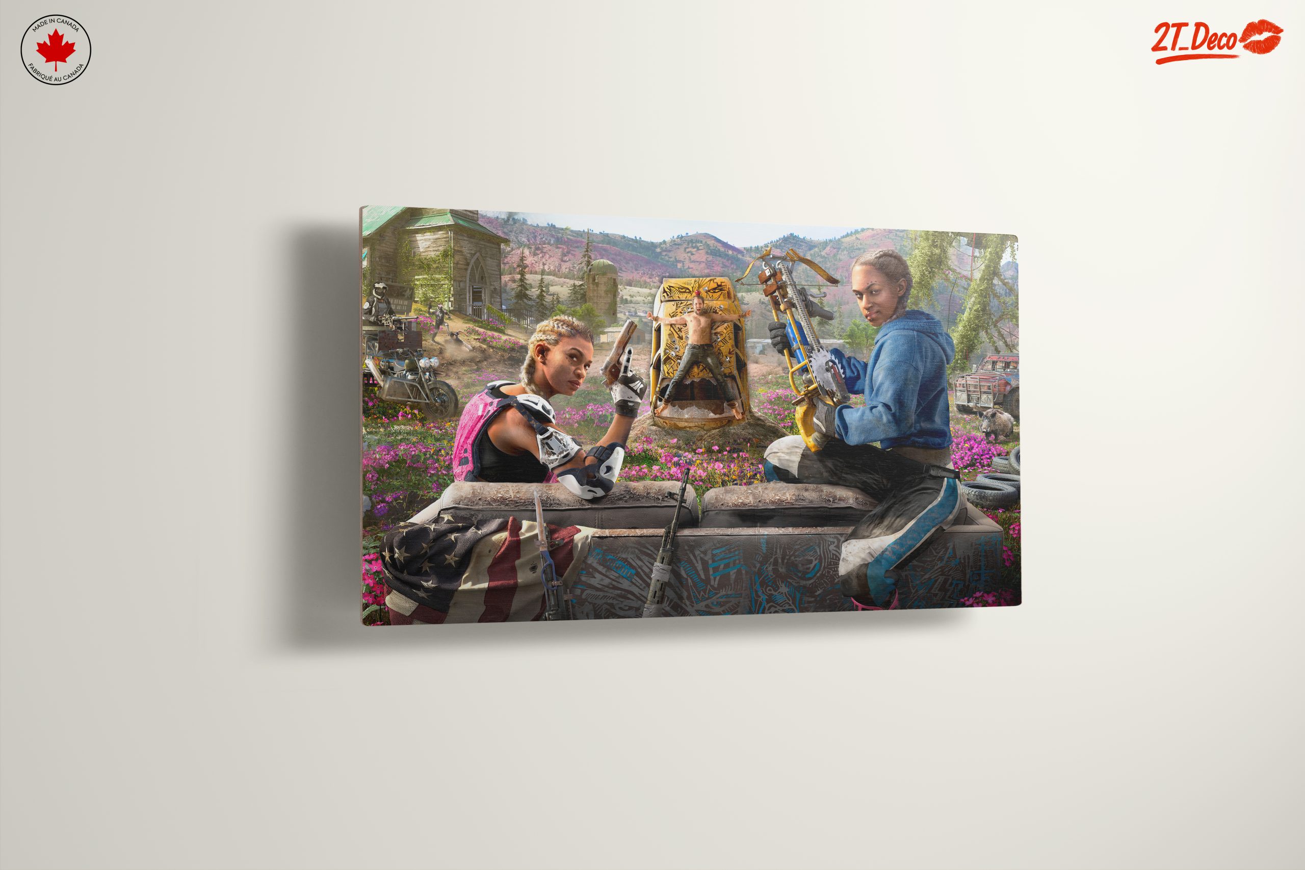 Dynamic Gaming Characters in Artistic Scene - Image 13