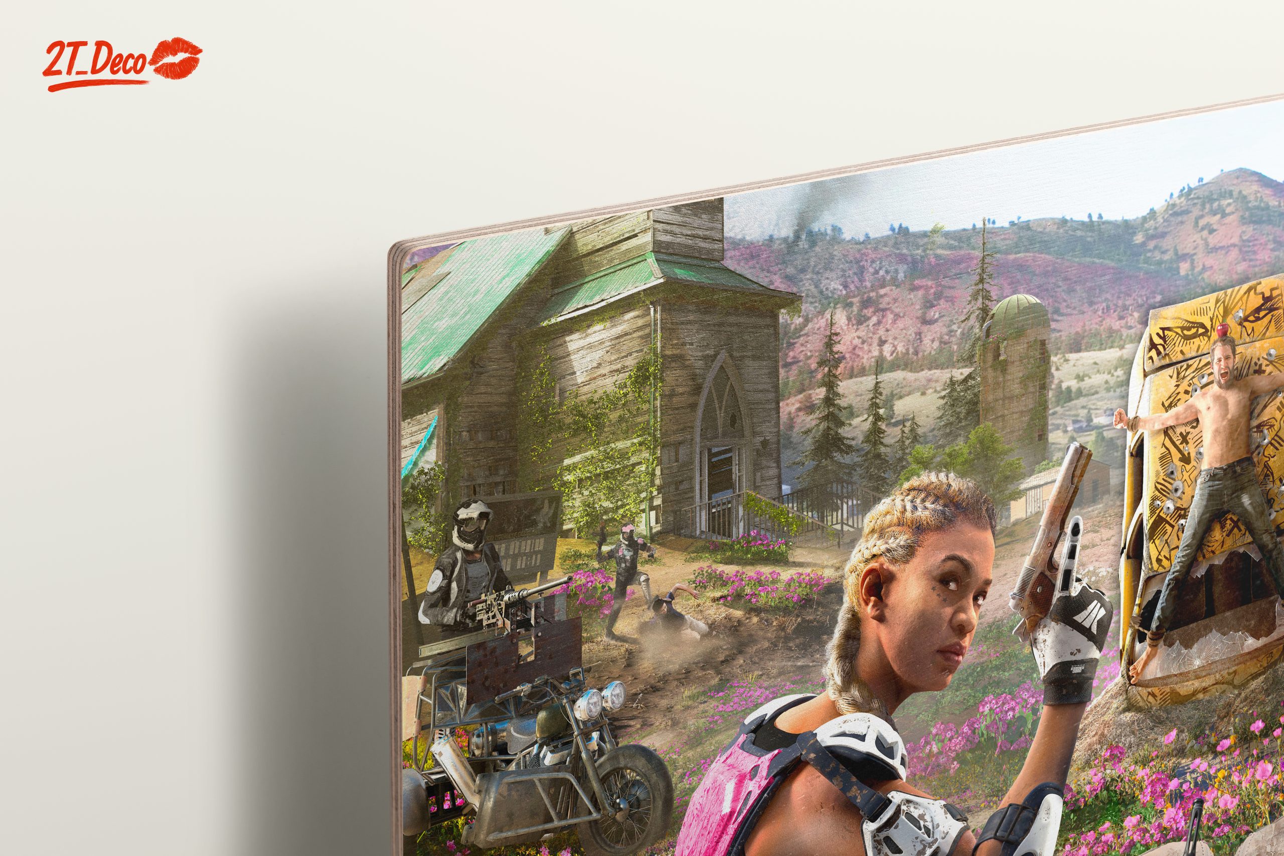 Dynamic Gaming Characters in Artistic Scene - Image 15