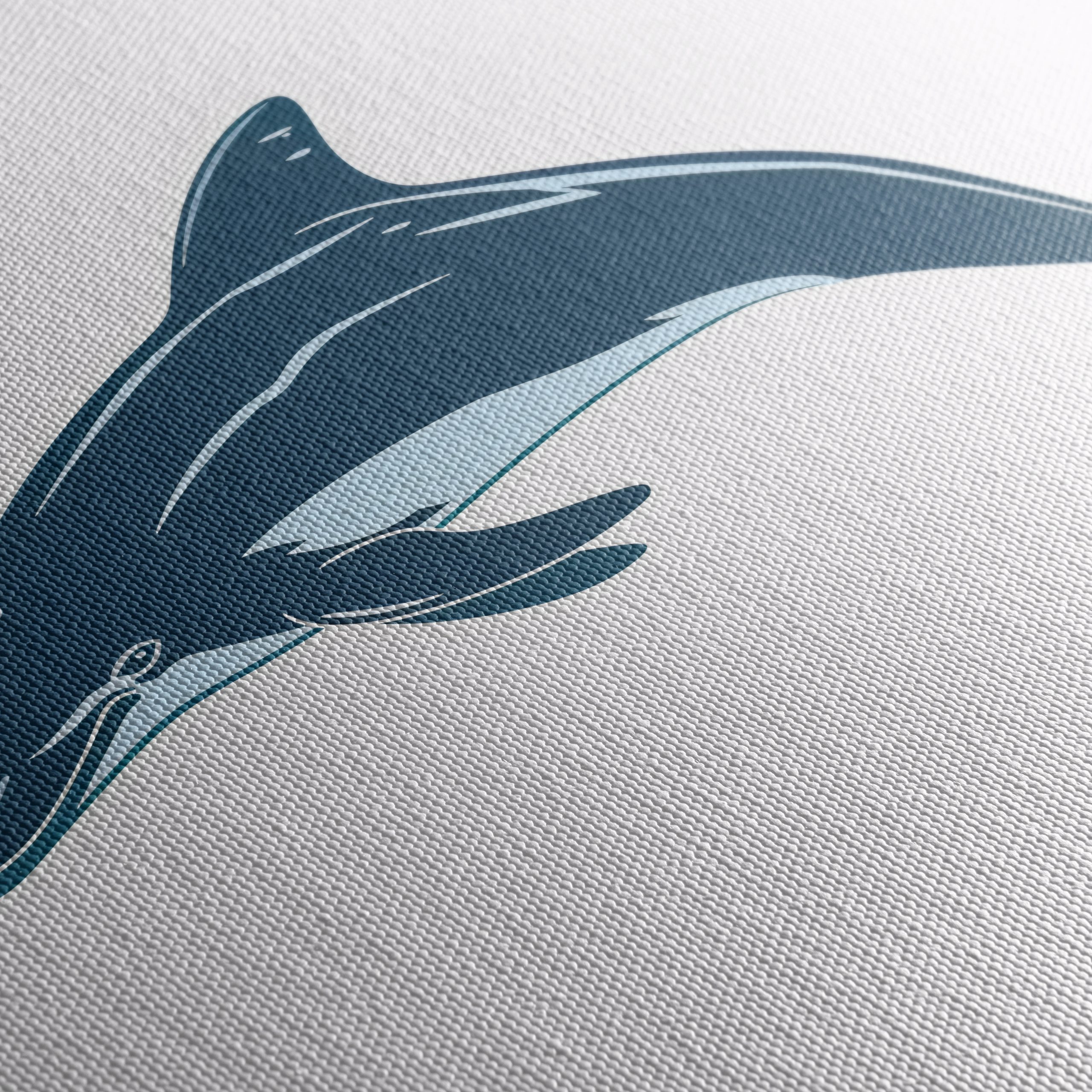 Stylized Dolphin Artwork - Image 5