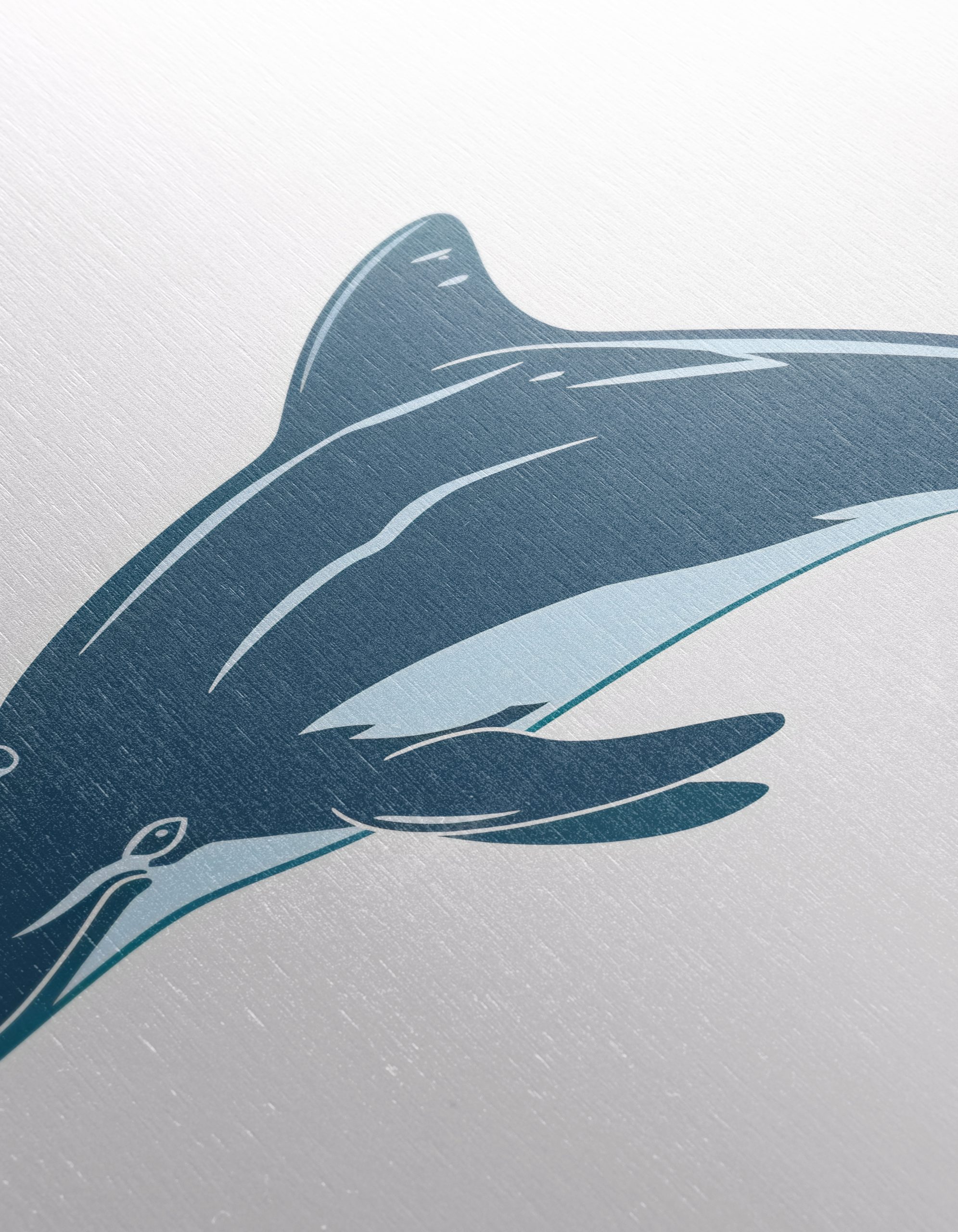 Stylized Dolphin Artwork - Image 12