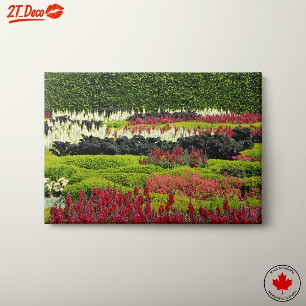 Vibrant Floral Garden Landscape