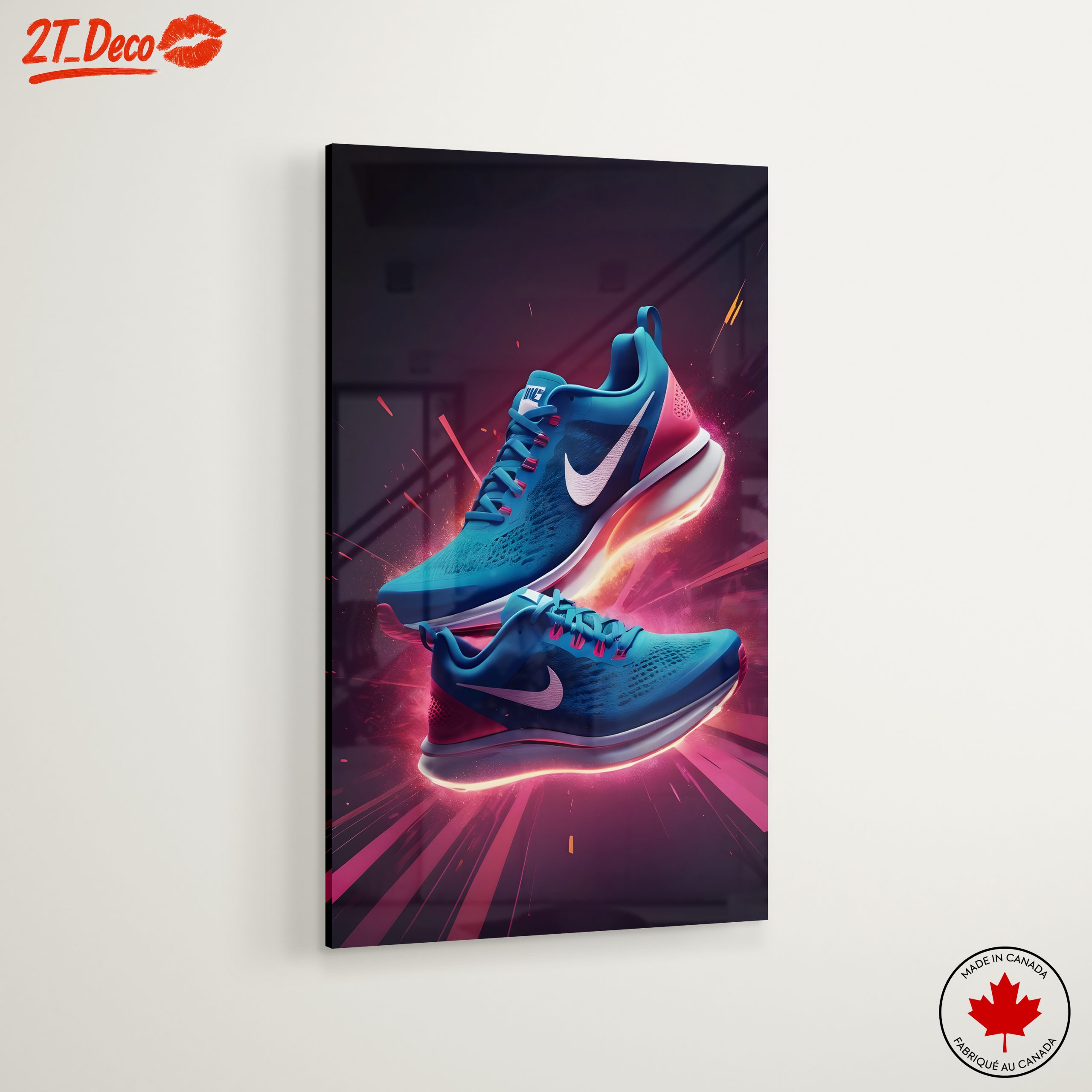Dynamic Nike Running Shoes in Bright Colors - Image 6