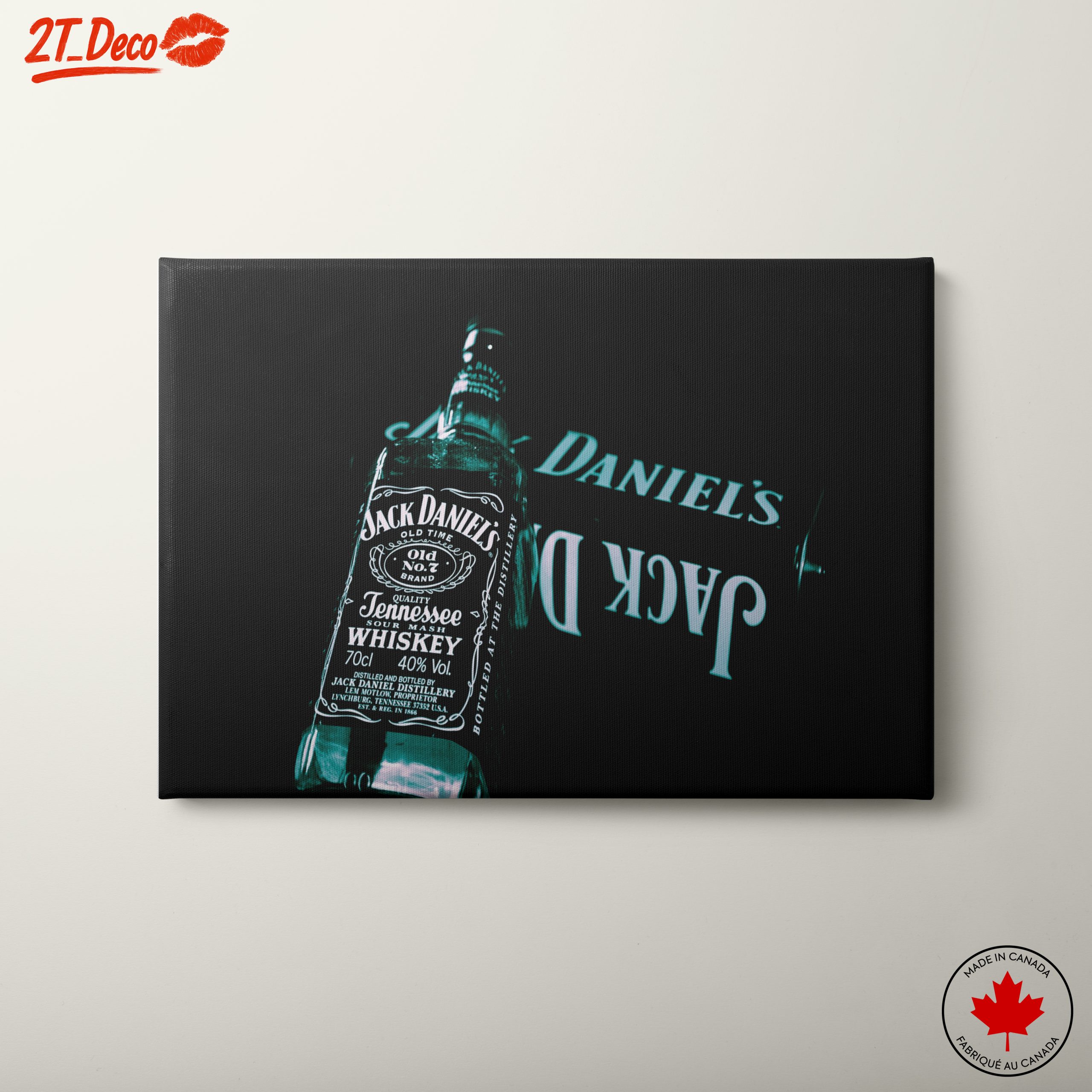 Jack Daniel's Whiskey Brand Artwork