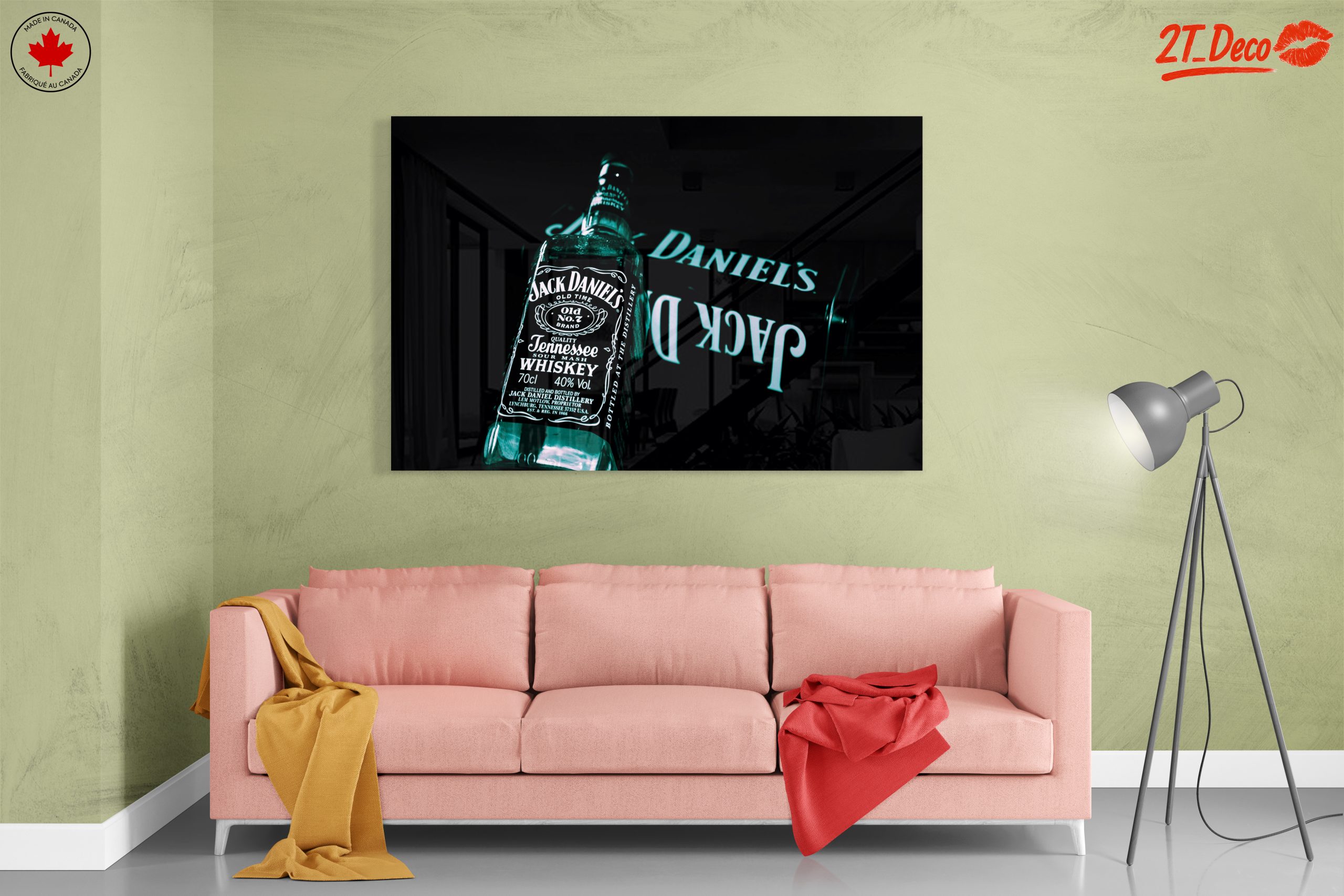Jack Daniel's Whiskey Brand Artwork - Image 7
