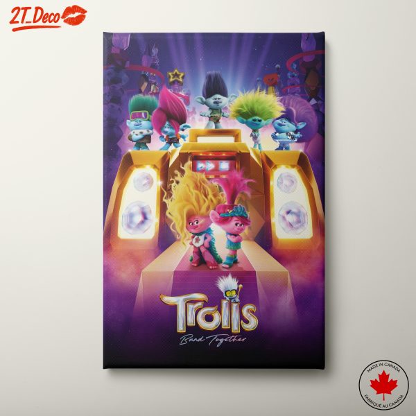 Trolls Band Together Animated Art