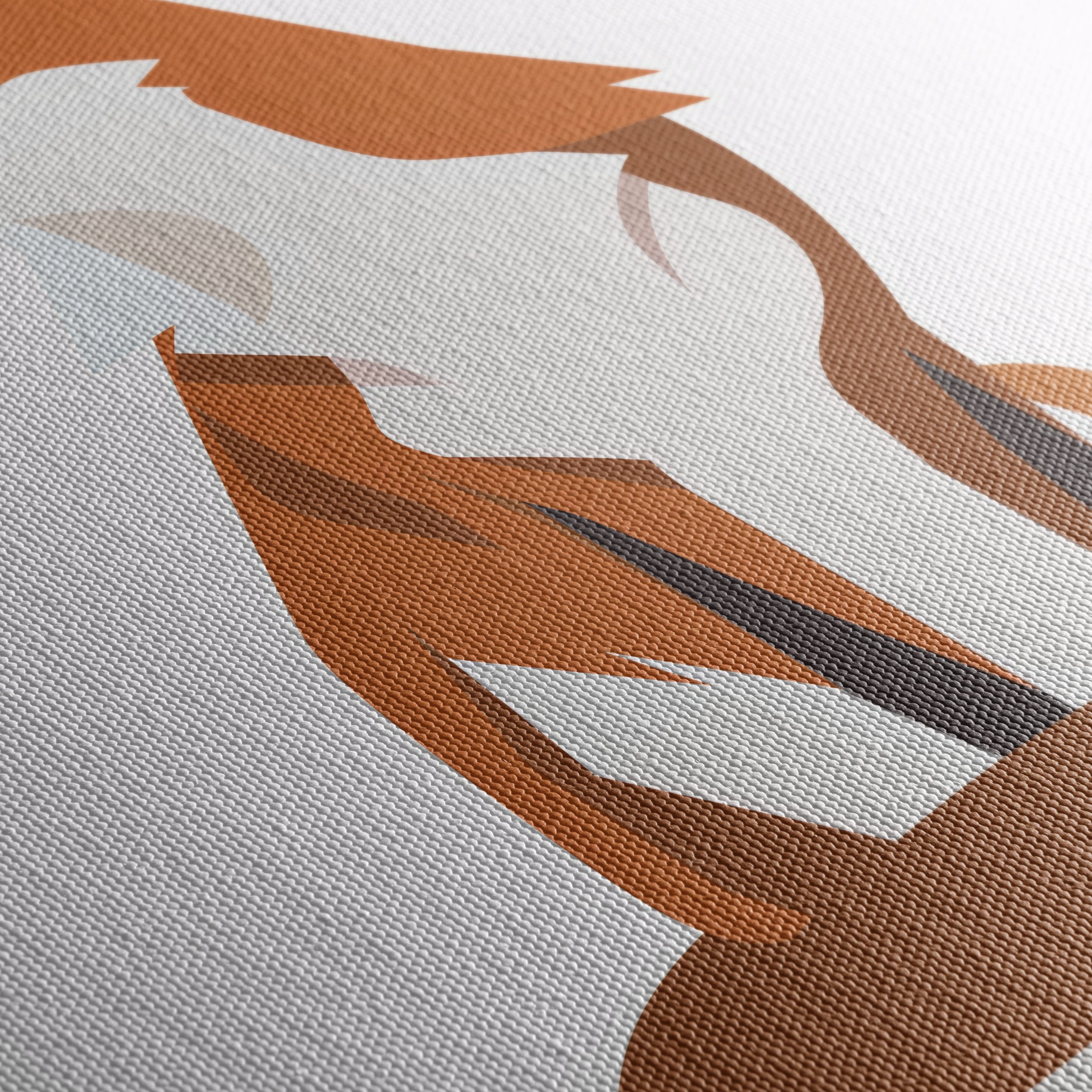 Stylized Fox Illustration for Home Decor - Image 5