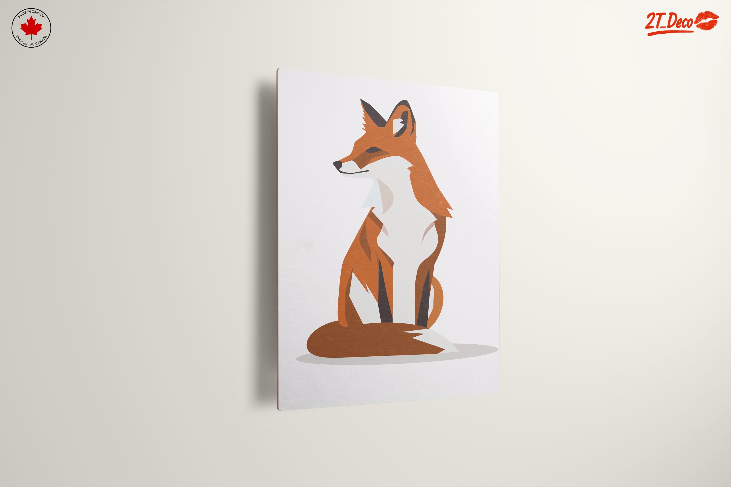 Stylized Fox Illustration for Home Decor - Image 13