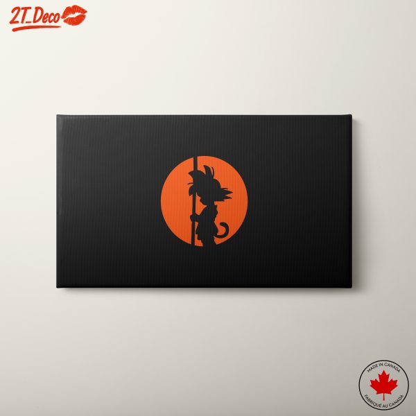 Dragon Ball Character Silhouette Art