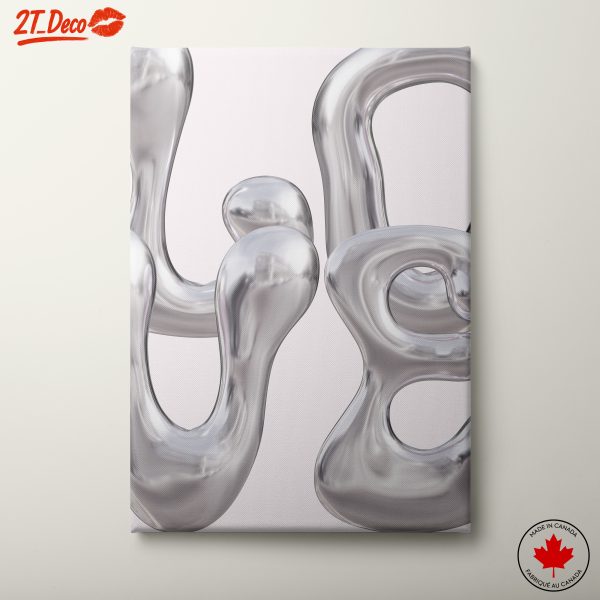 Fluid Organic Abstract Art