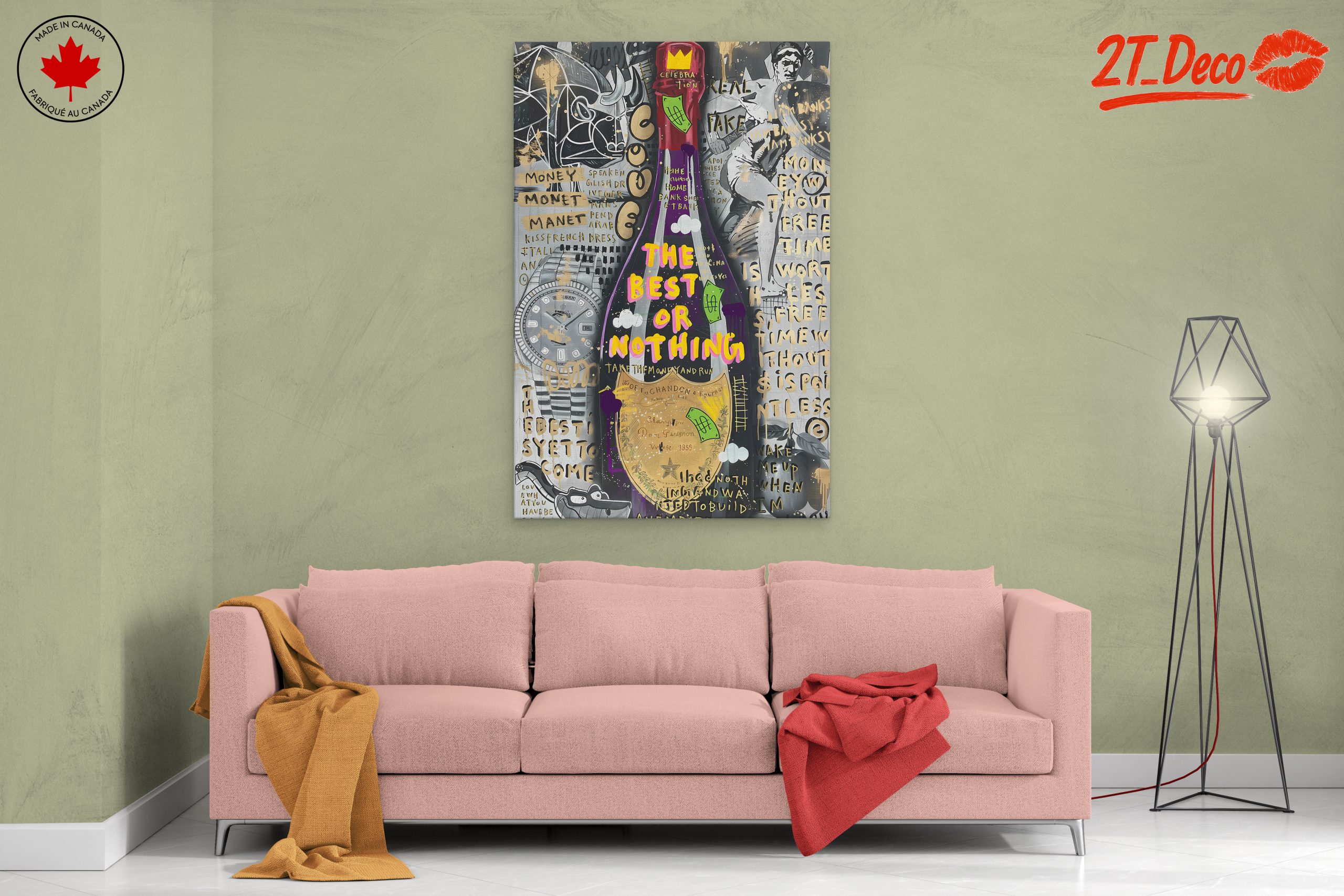 The Best Or Nothing Pop Art Piece - Image 2