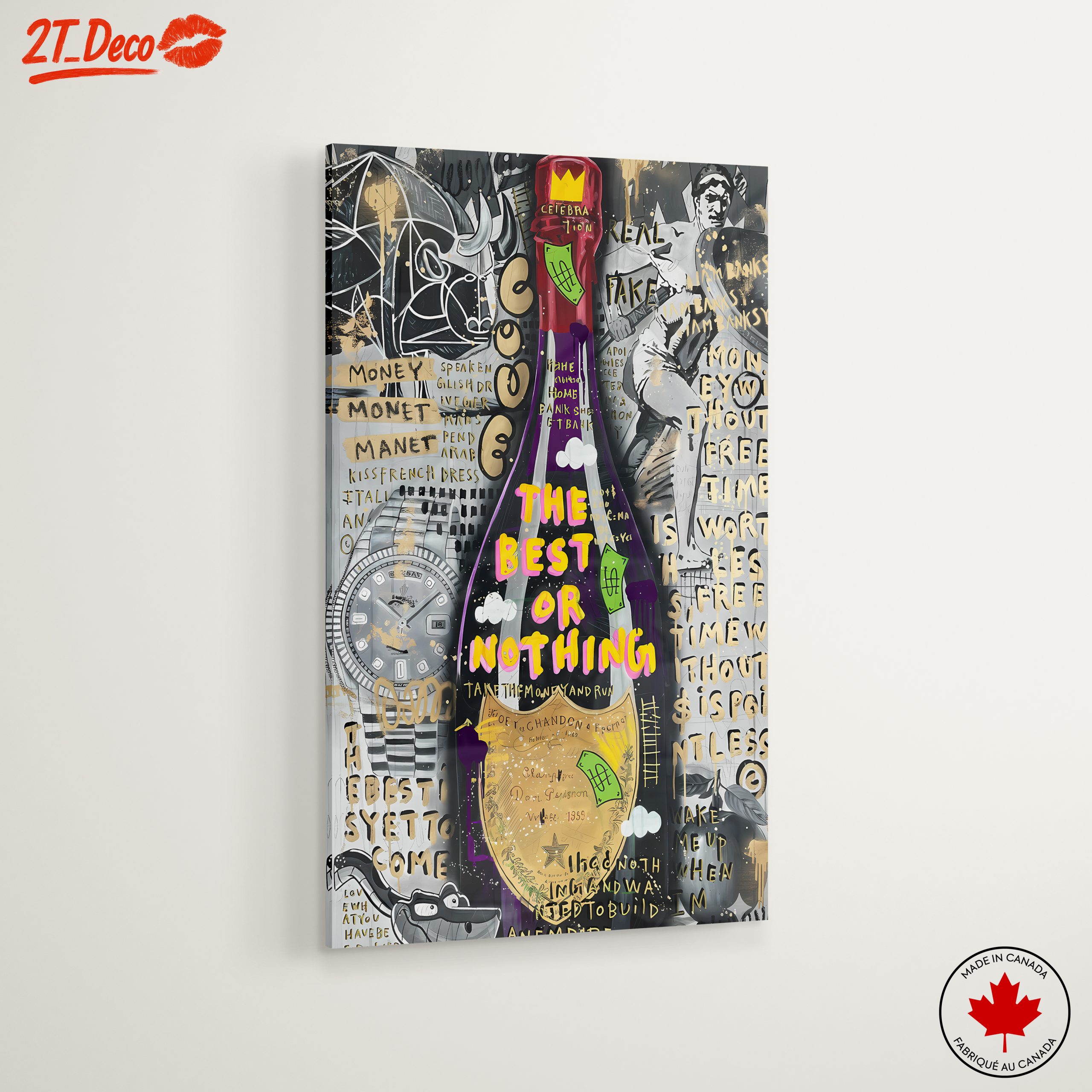 The Best Or Nothing Pop Art Piece - Image 6