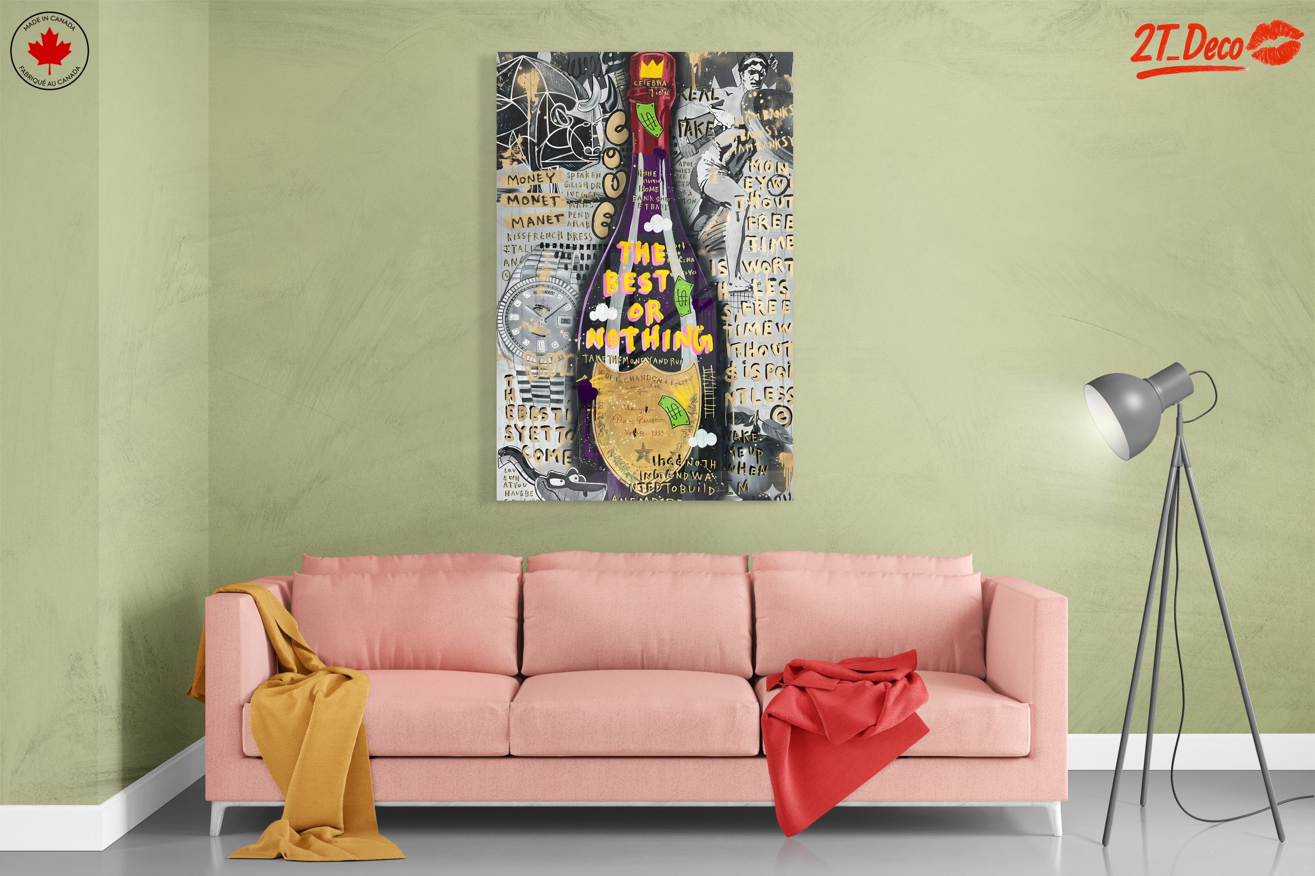 The Best Or Nothing Pop Art Piece - Image 7