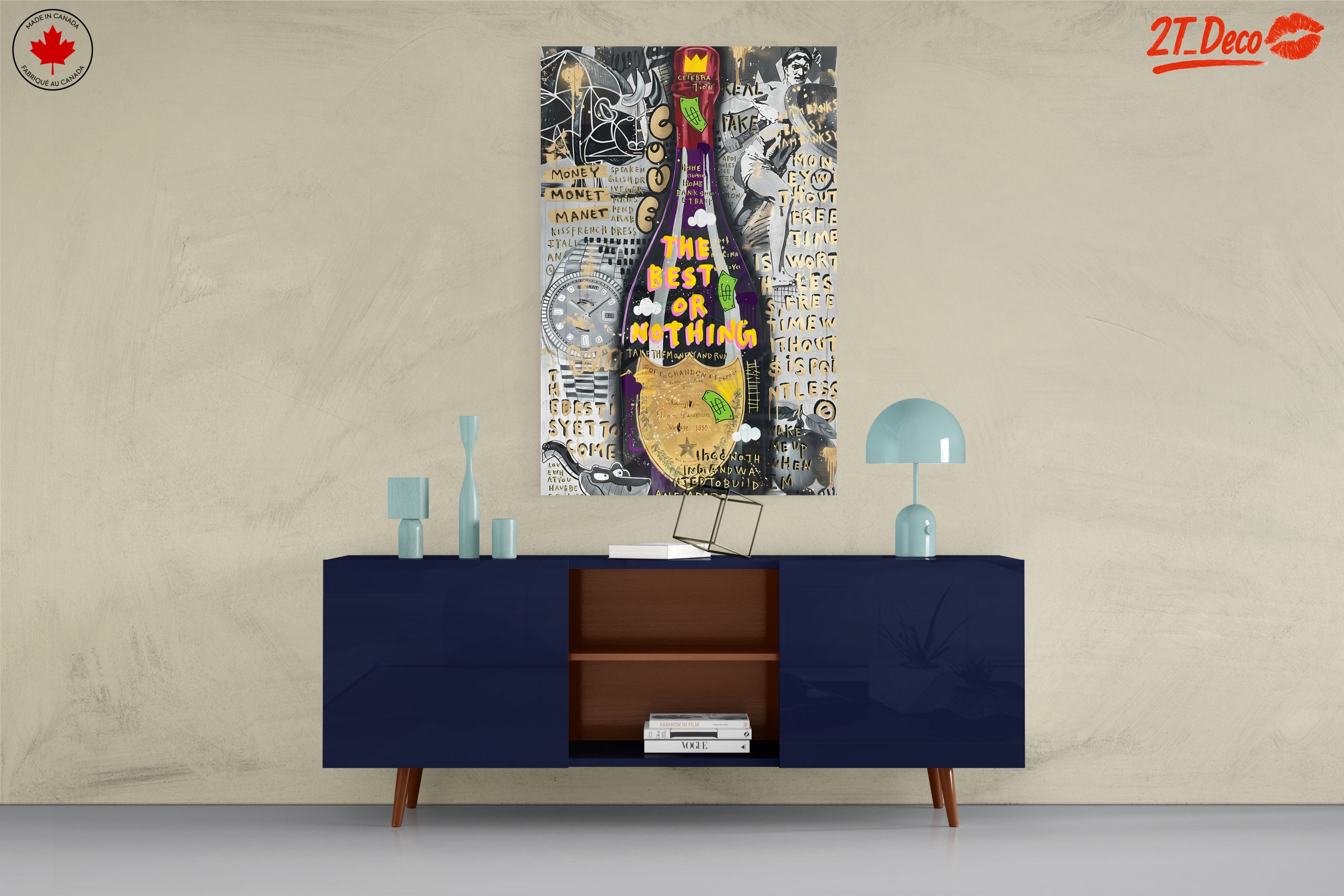The Best Or Nothing Pop Art Piece - Image 8