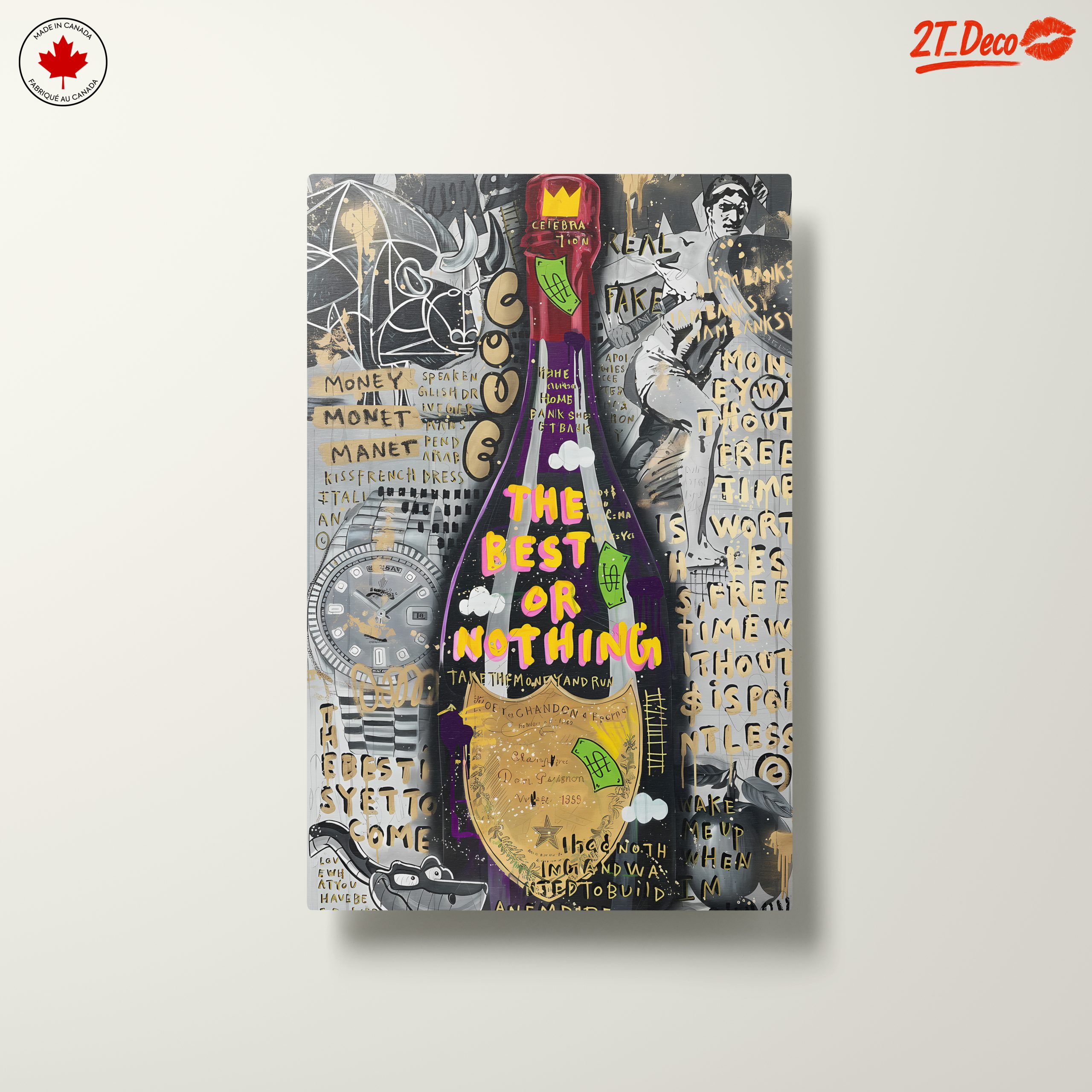 The Best Or Nothing Pop Art Piece - Image 10