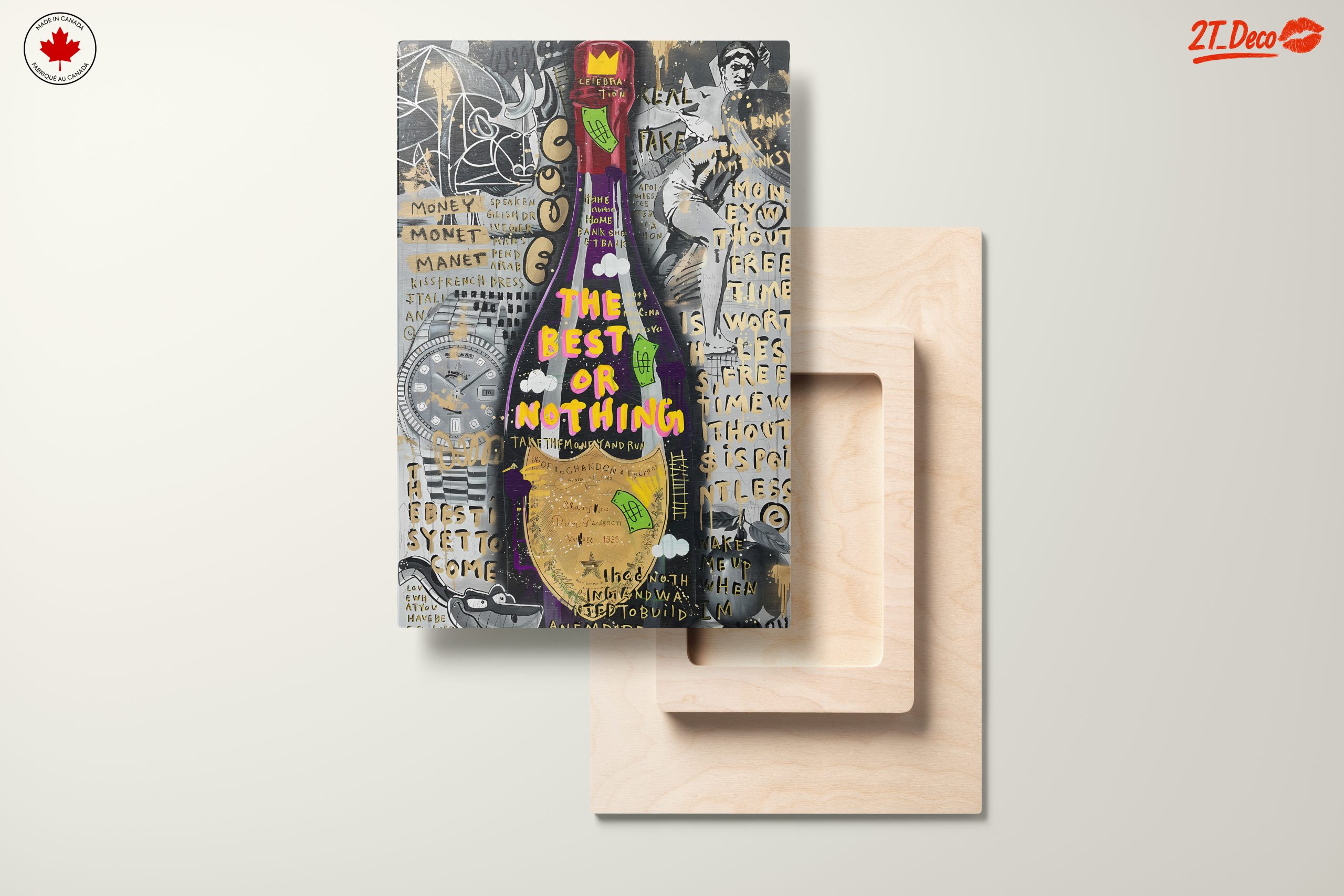 The Best Or Nothing Pop Art Piece - Image 11