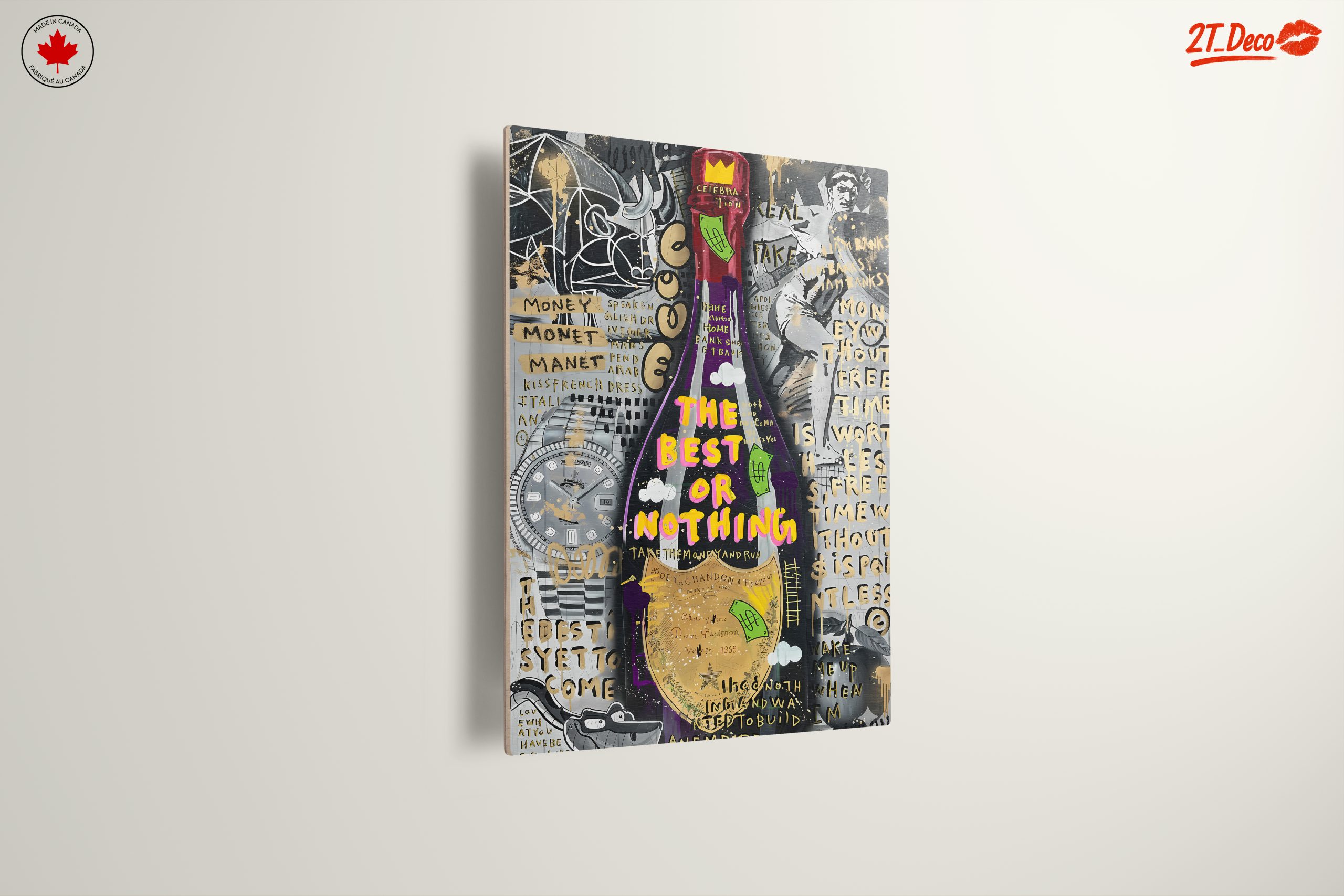 The Best Or Nothing Pop Art Piece - Image 13