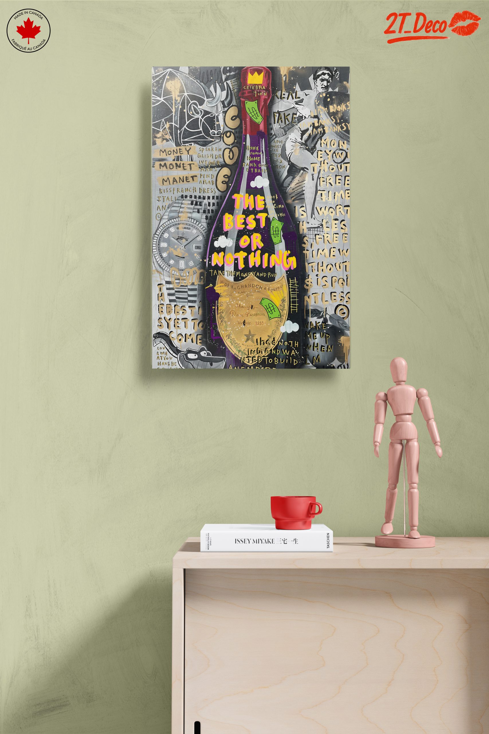 The Best Or Nothing Pop Art Piece - Image 14