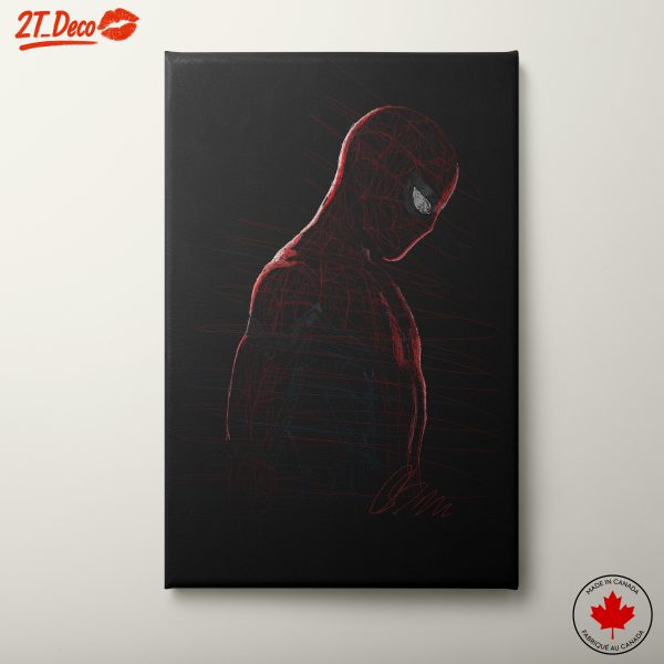 Stylized Spider Man Artwork