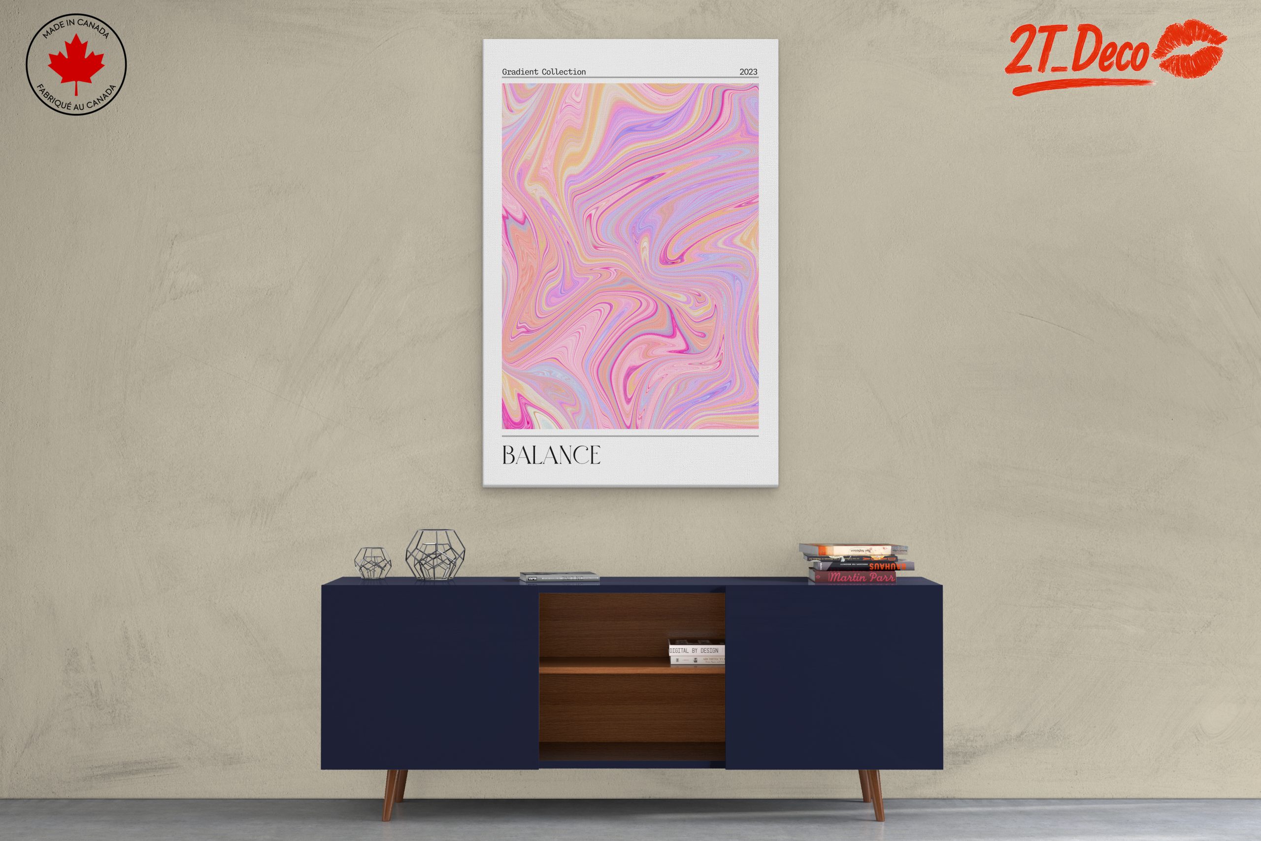 Colorful Fluid Art Balance Design - Image 3