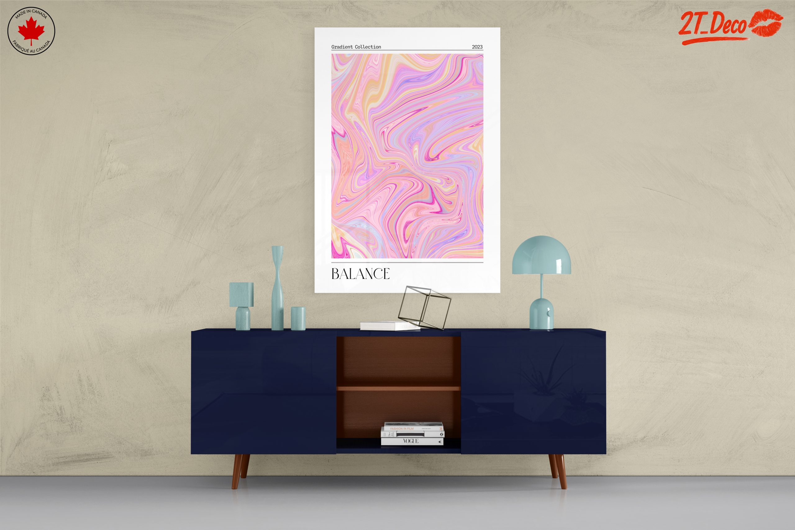 Colorful Fluid Art Balance Design - Image 8