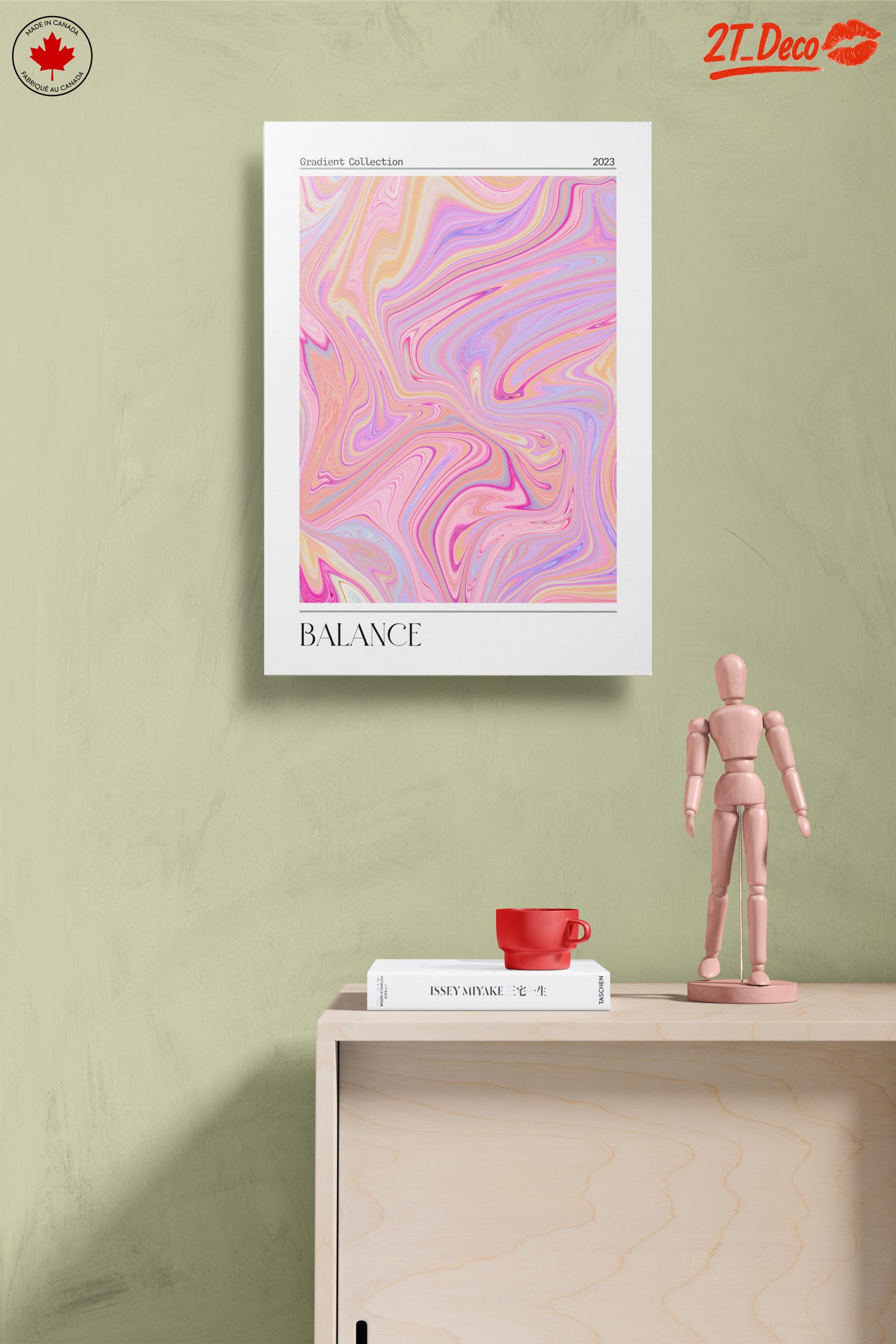 Colorful Fluid Art Balance Design - Image 14