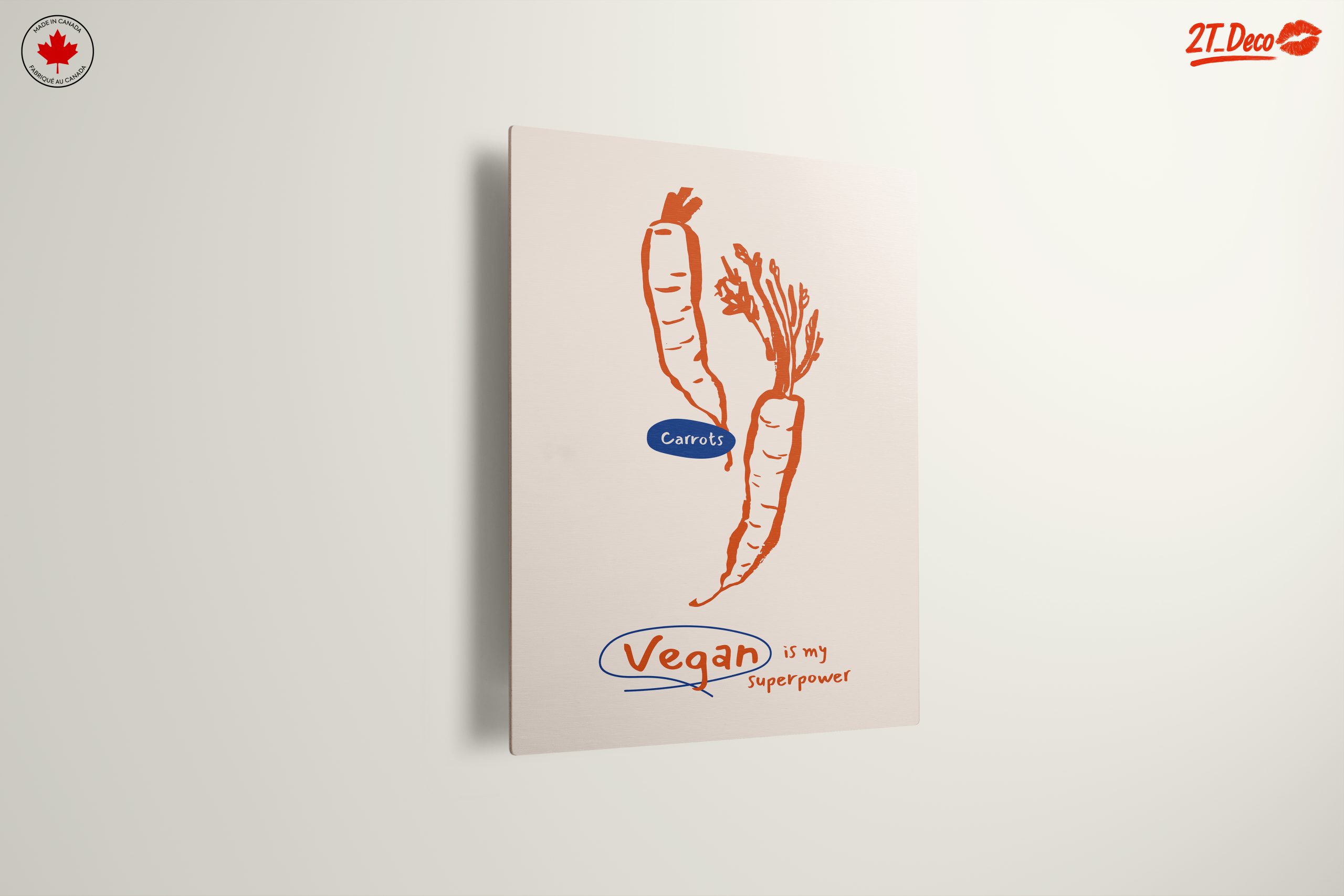 Carrot Artwork for Vegan Enthusiasts - Image 13