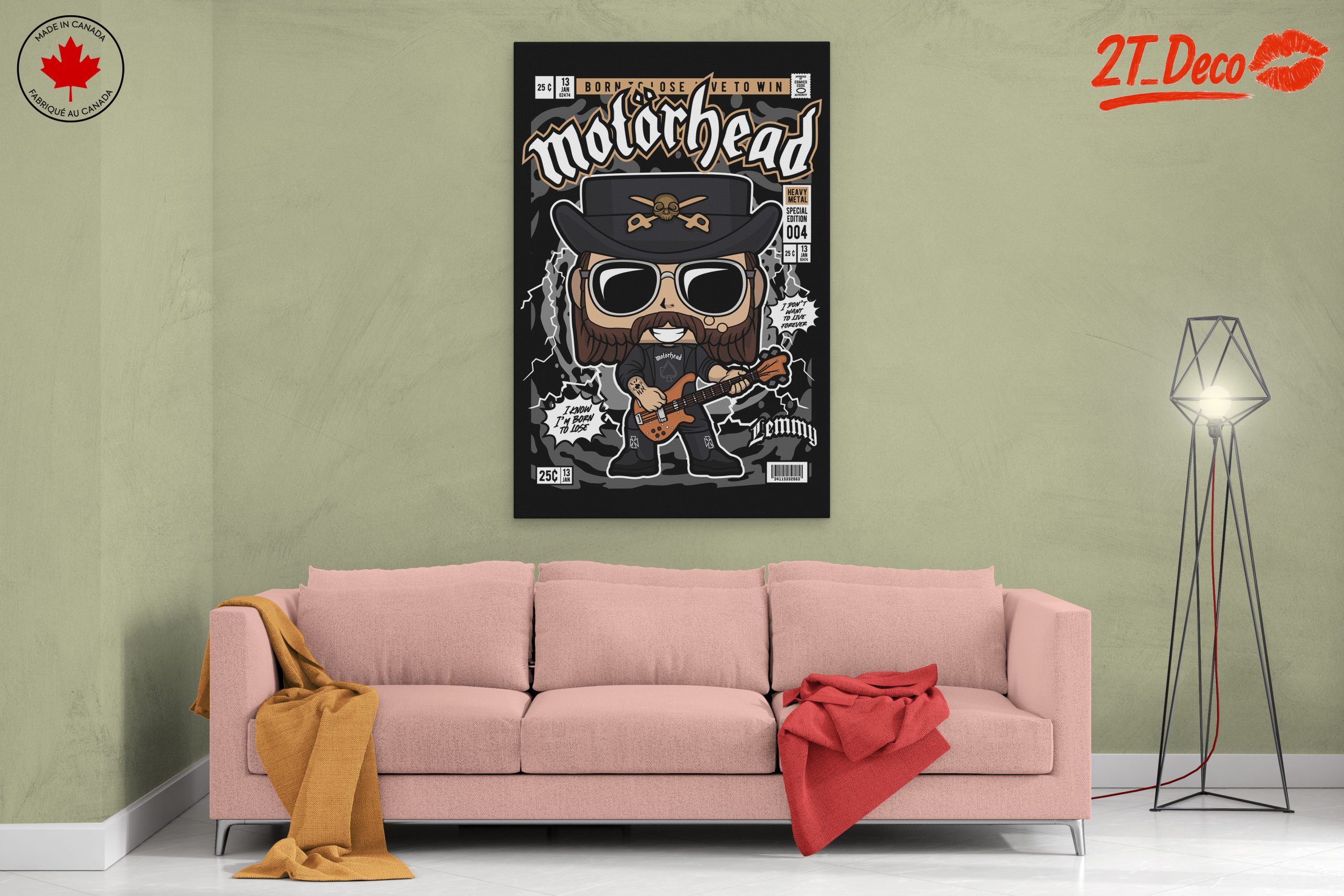 Lemmy Motörhead Artistic Illustration - Image 2