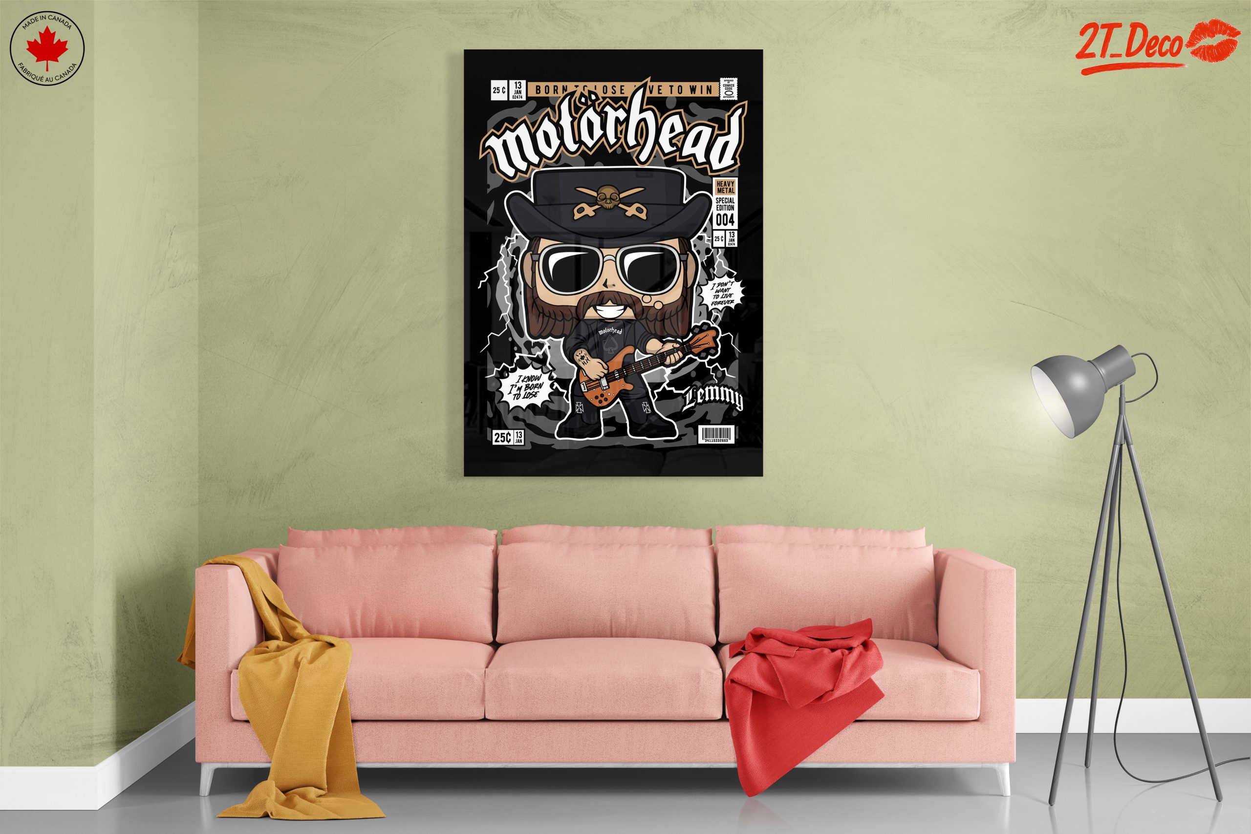 Lemmy Motörhead Artistic Illustration - Image 7