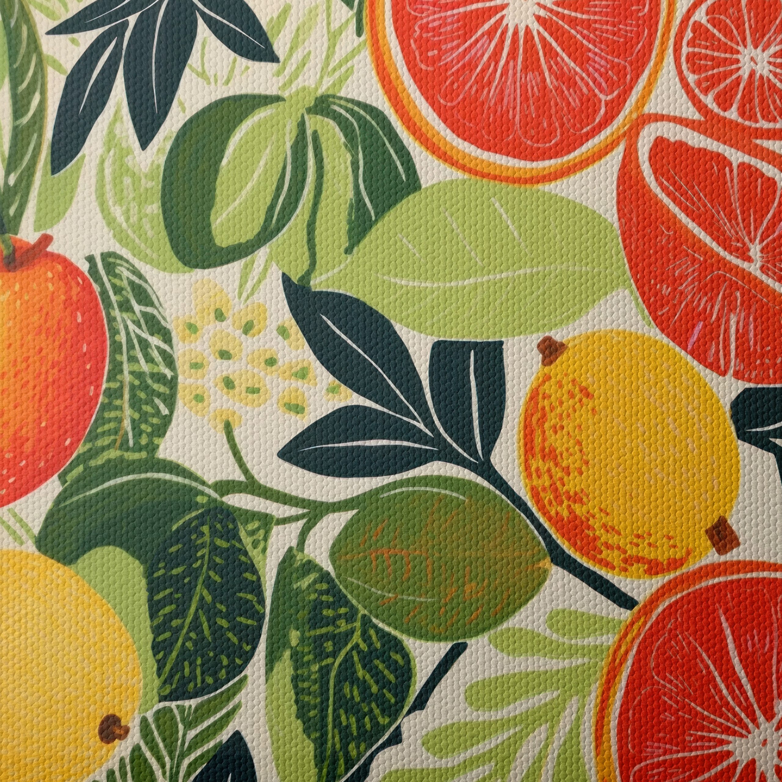 Vibrant Abstract Food Art featuring Citrus - Image 4