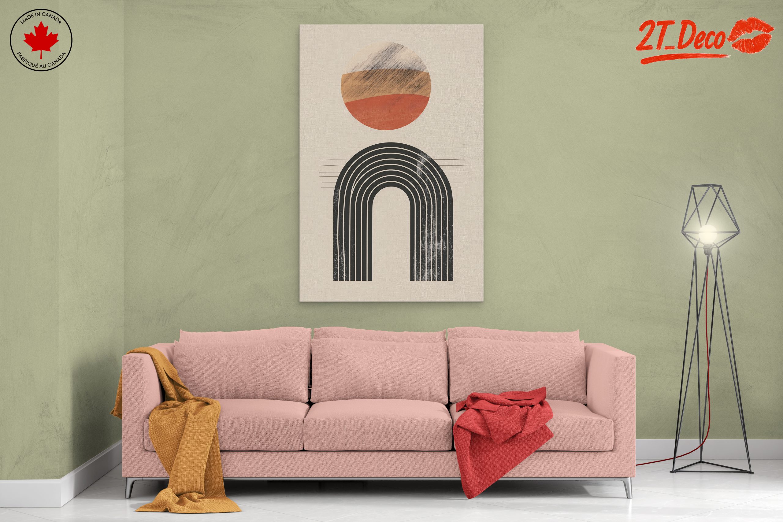 Minimalist Abstract Geometric Art - Image 2