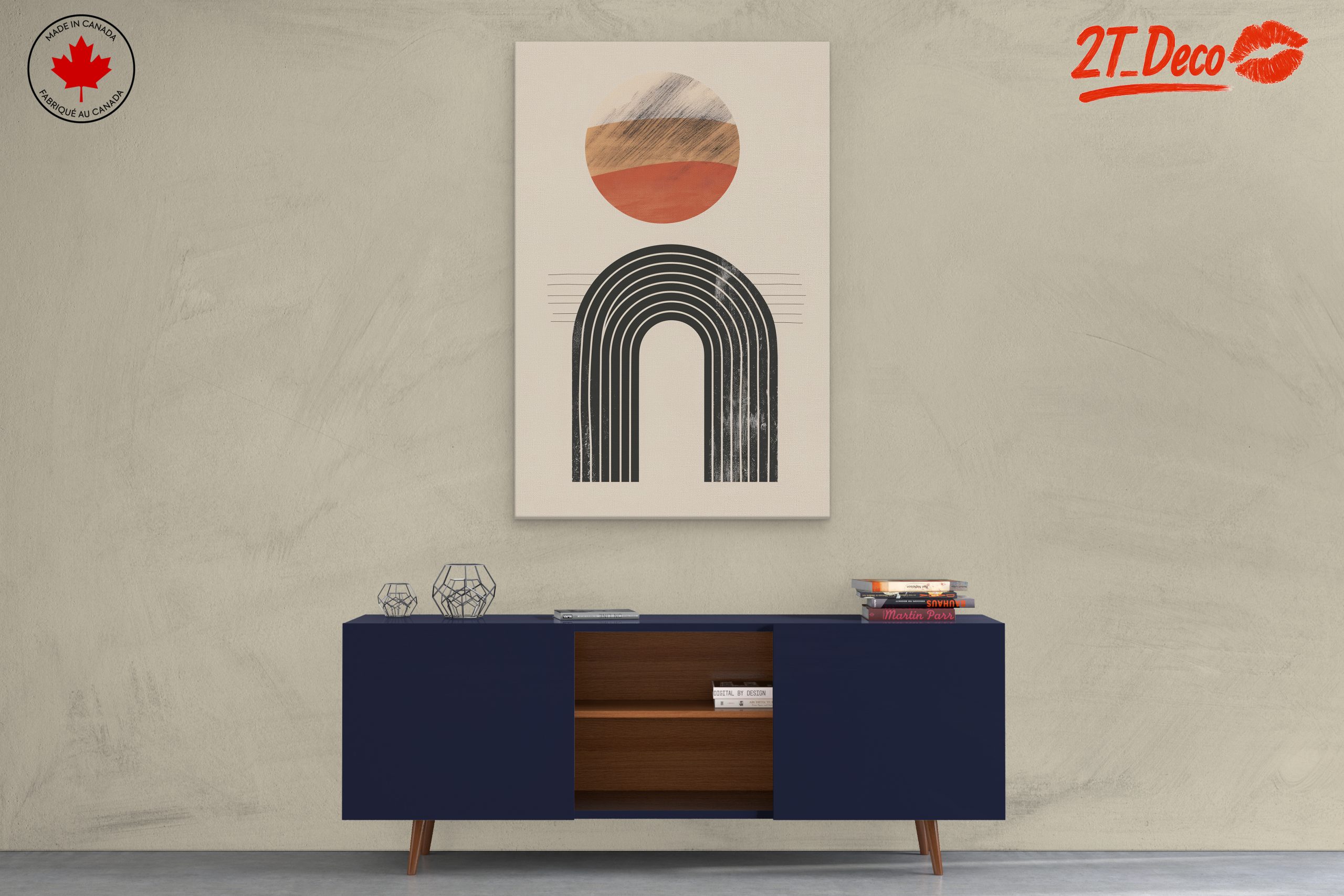 Minimalist Abstract Geometric Art - Image 3