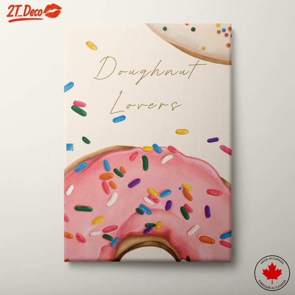 Colorful Doughnut Lovers Artwork