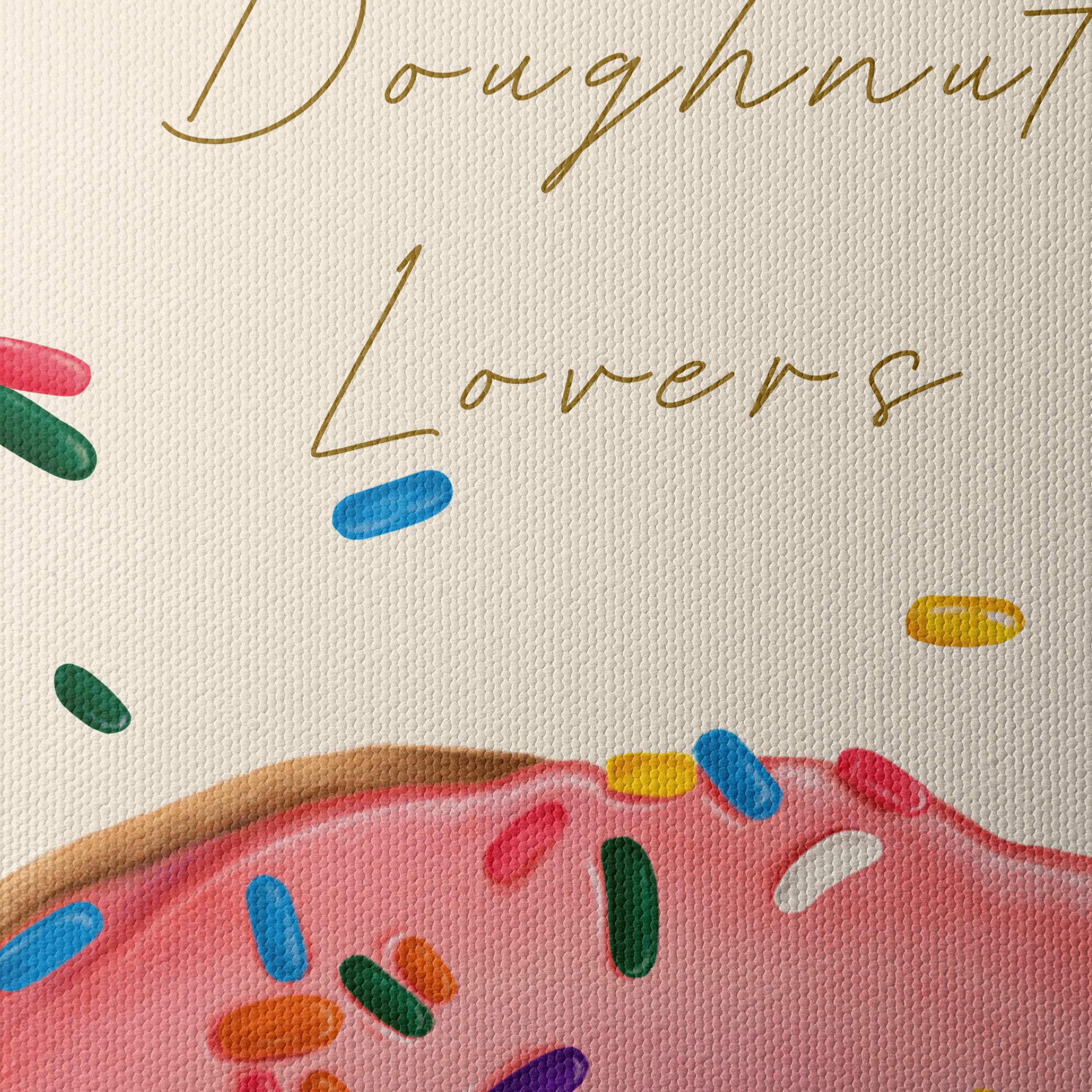 Colorful Doughnut Lovers Artwork - Image 4