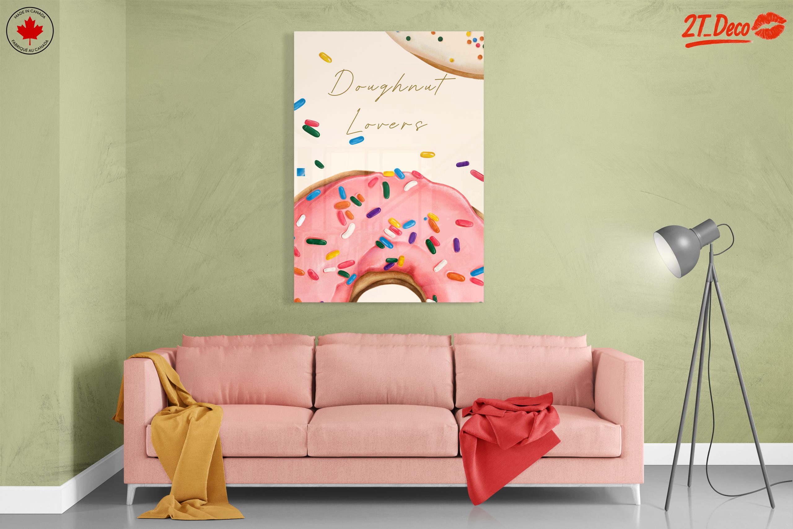 Colorful Doughnut Lovers Artwork - Image 7