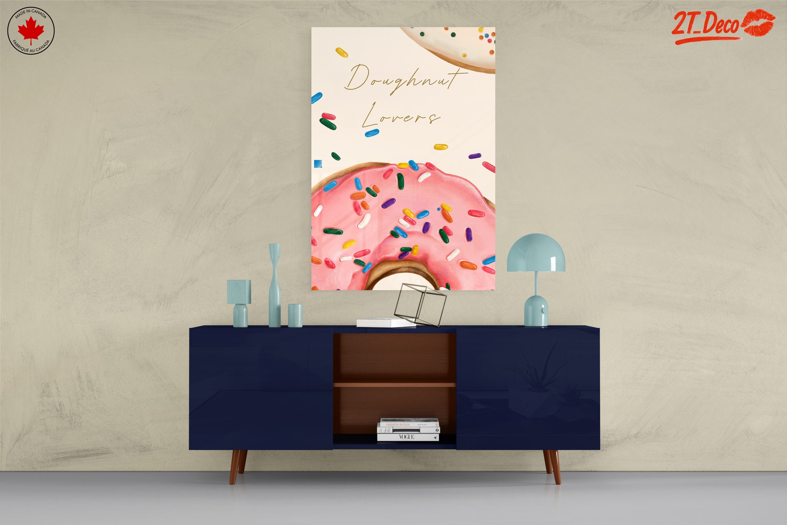 Colorful Doughnut Lovers Artwork - Image 8