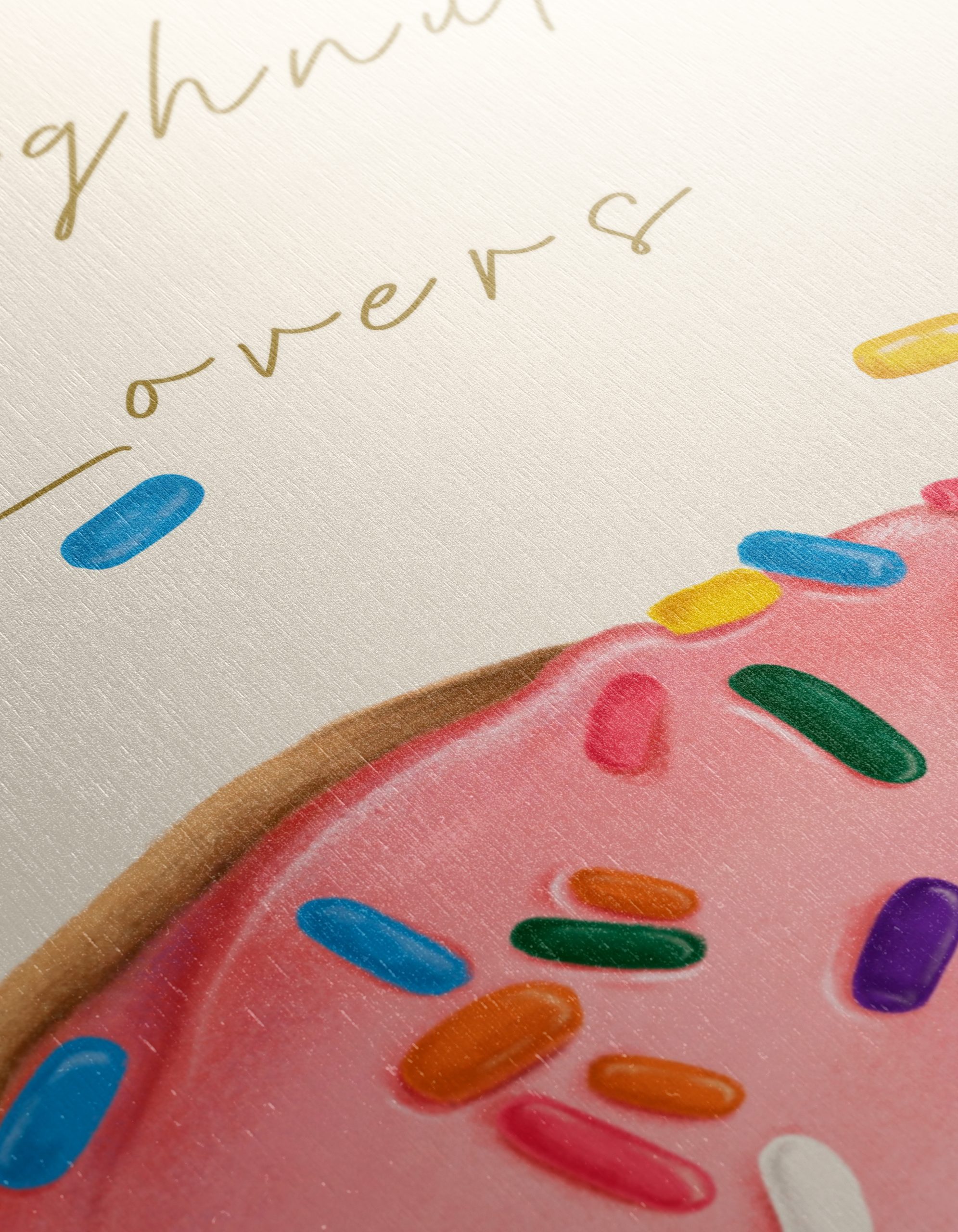 Colorful Doughnut Lovers Artwork - Image 12