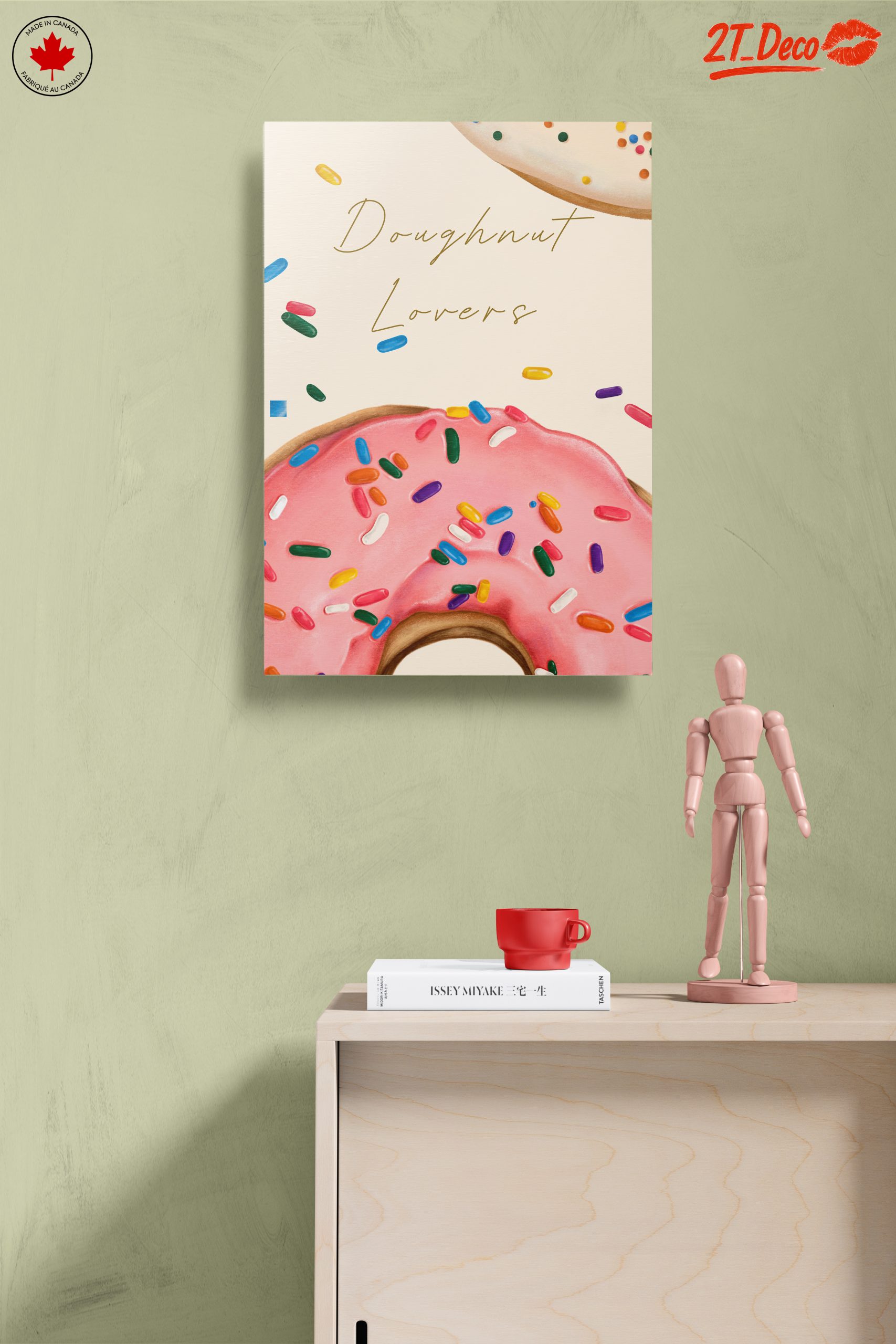 Colorful Doughnut Lovers Artwork - Image 14