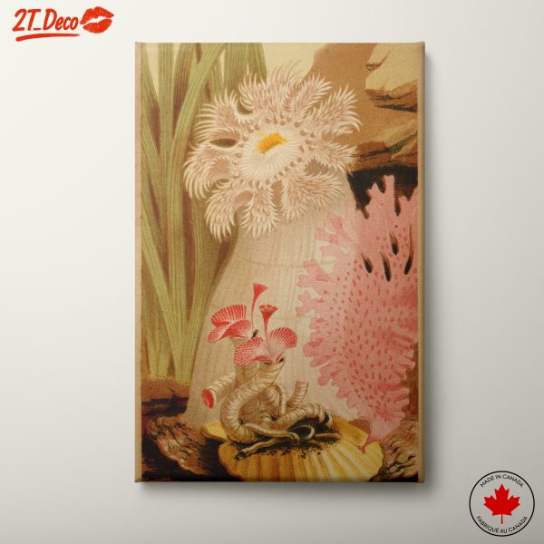 Vibrant Botanical Abstract Artwork
