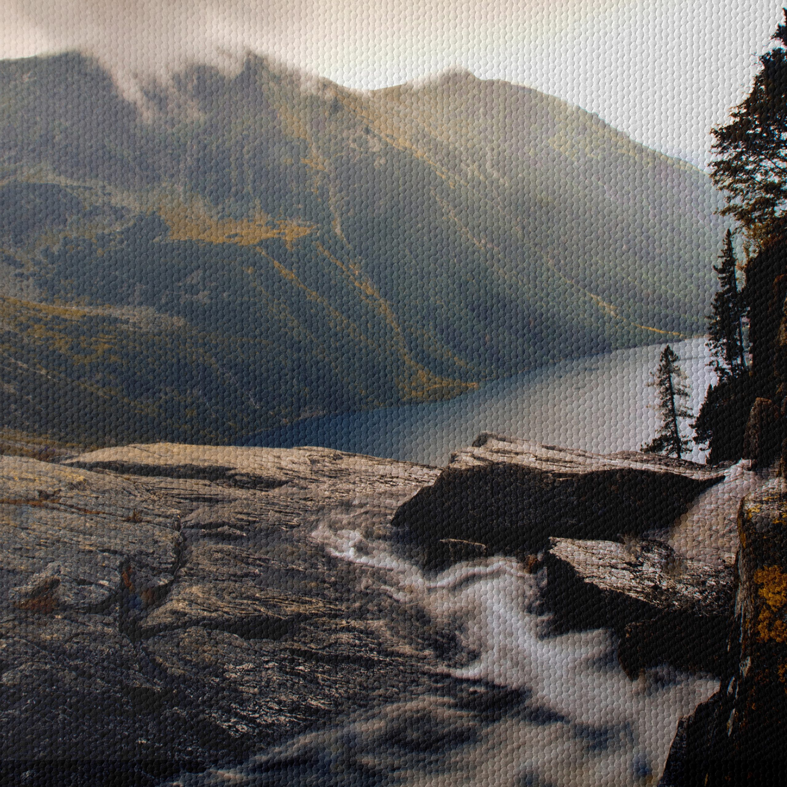 Majestic Natural Landscape with Mountain and River - Image 4