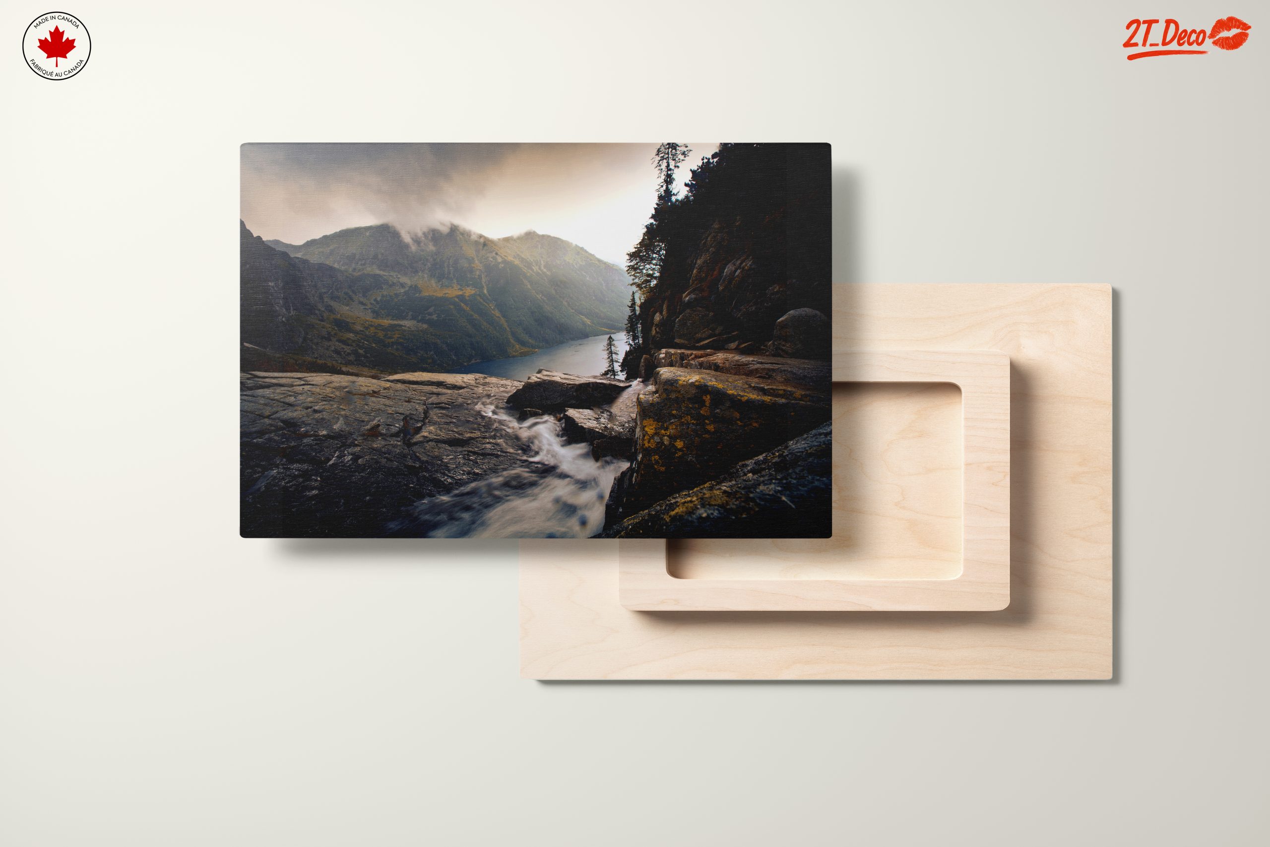 Majestic Natural Landscape with Mountain and River - Image 11