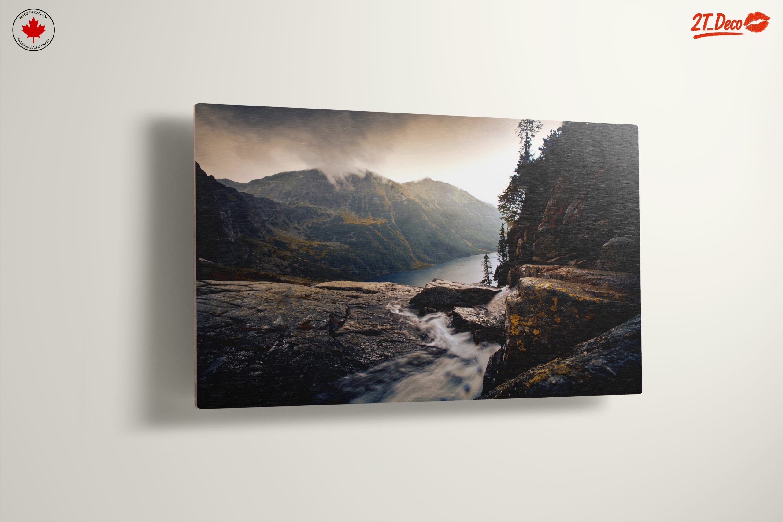 Majestic Natural Landscape with Mountain and River - Image 13
