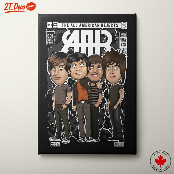 All American Rejects Band Portrait Art