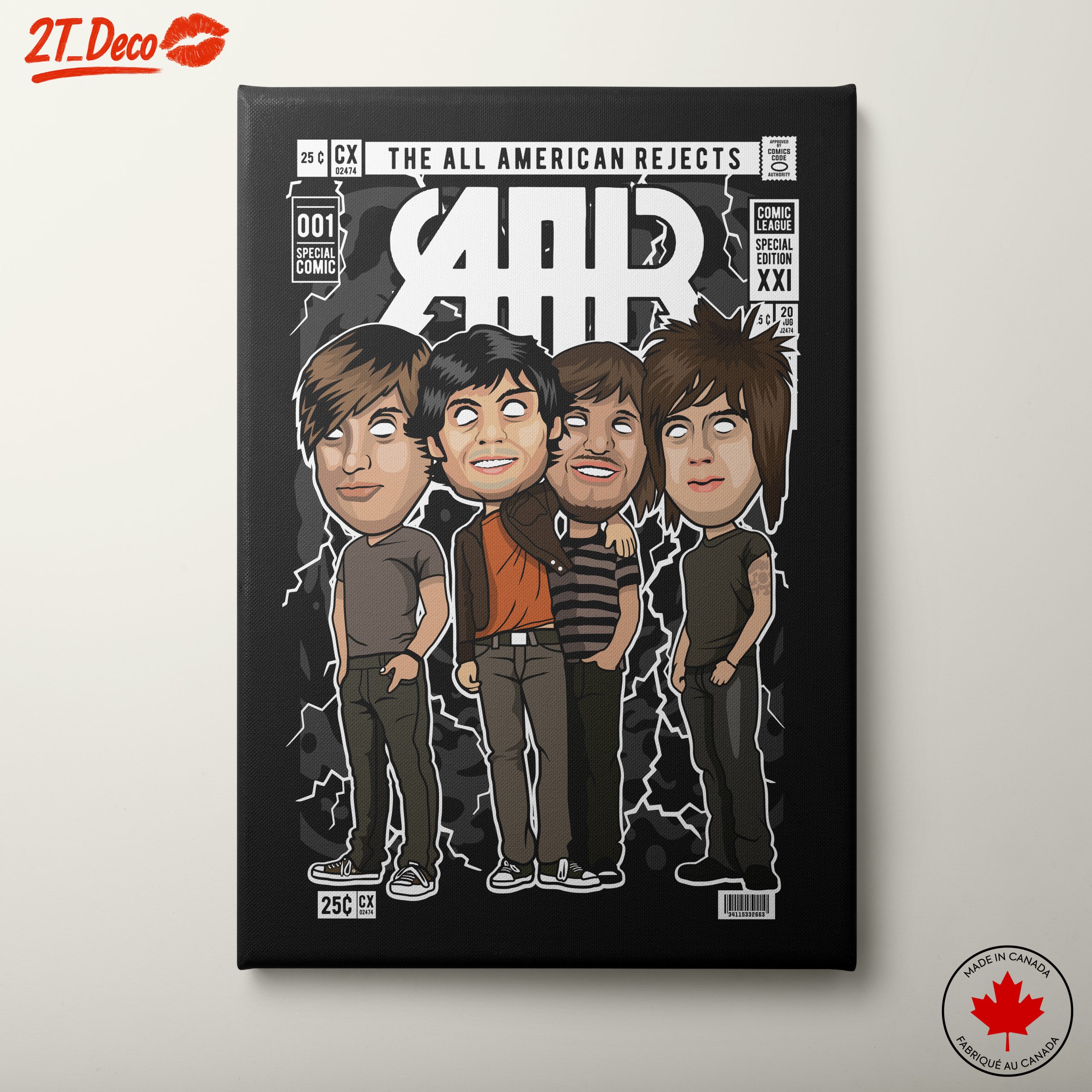All American Rejects Band Portrait Art